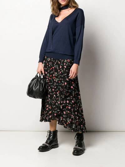 REDValentino bow tie jumper outlook
