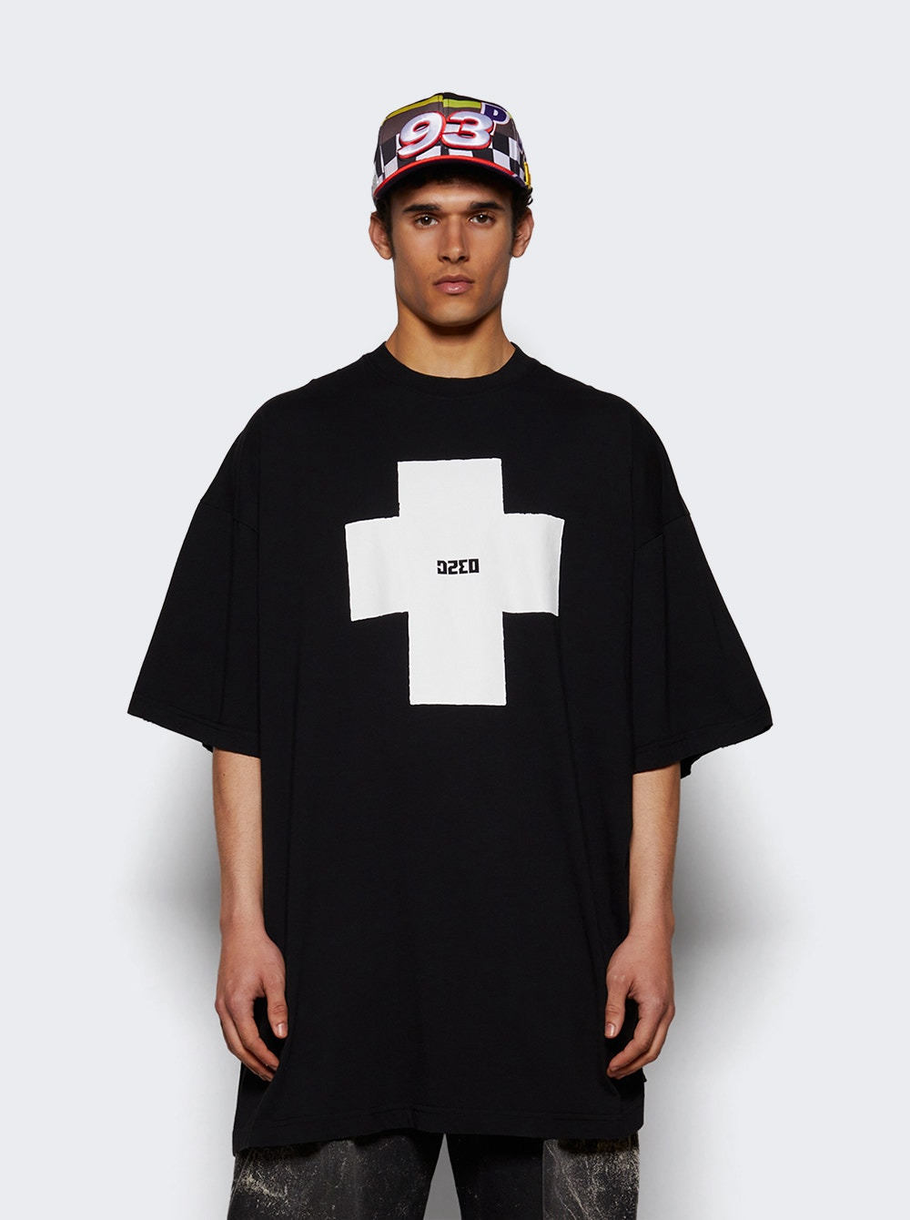 Point Zero Oversized T-shirt Washed Black - 2