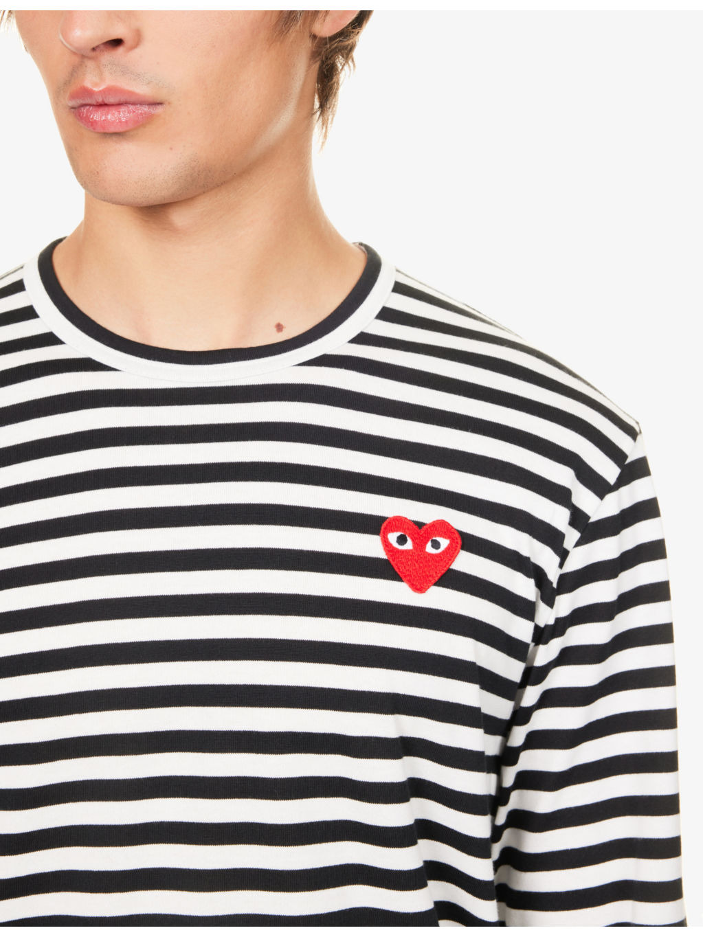 Striped cotton jumper - 6