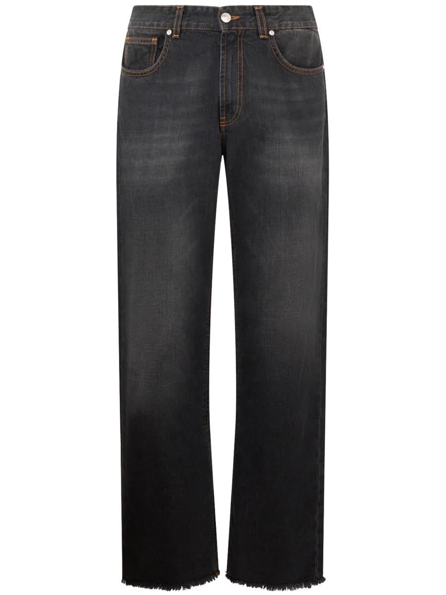 Gcds Wirdo Denim Straight Trousers Clothing - 1