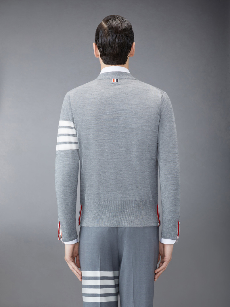 Thom Browne V-neck cardigan outlook
