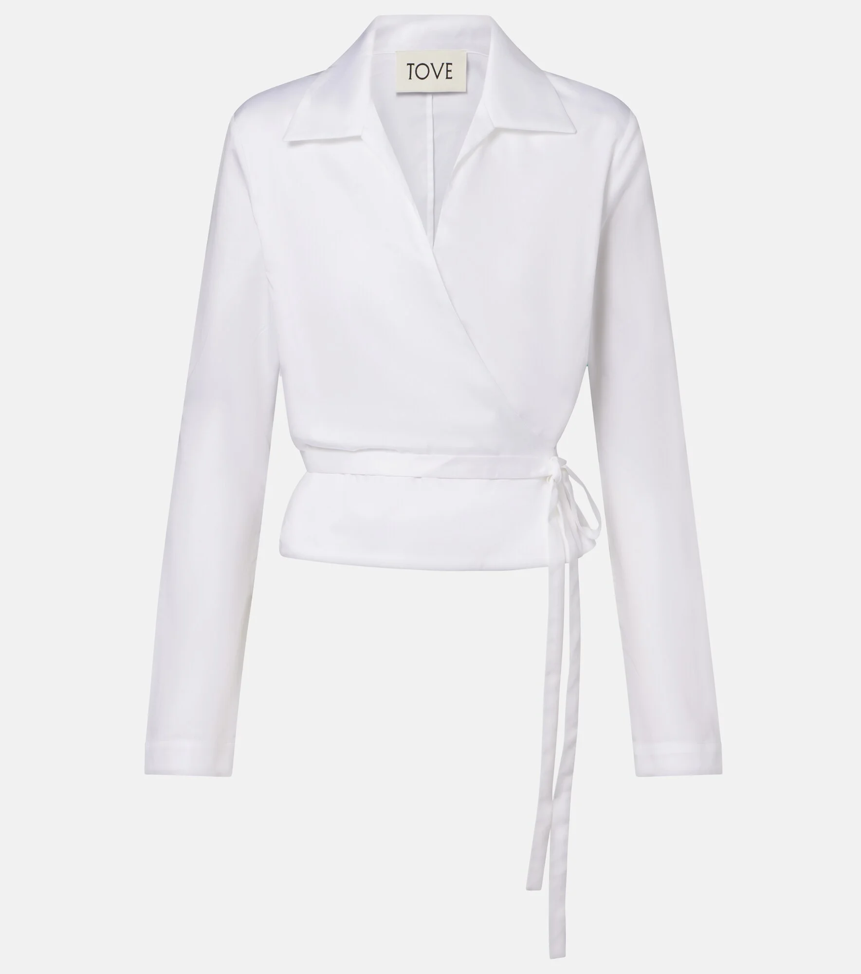 Bronte cotton wrap top - 1