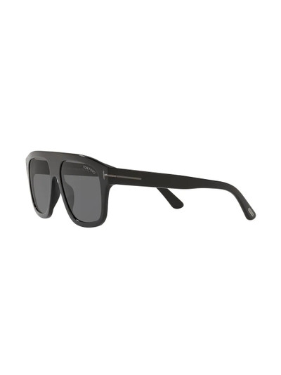 TOM FORD oversize-frame tinted sunglasses outlook