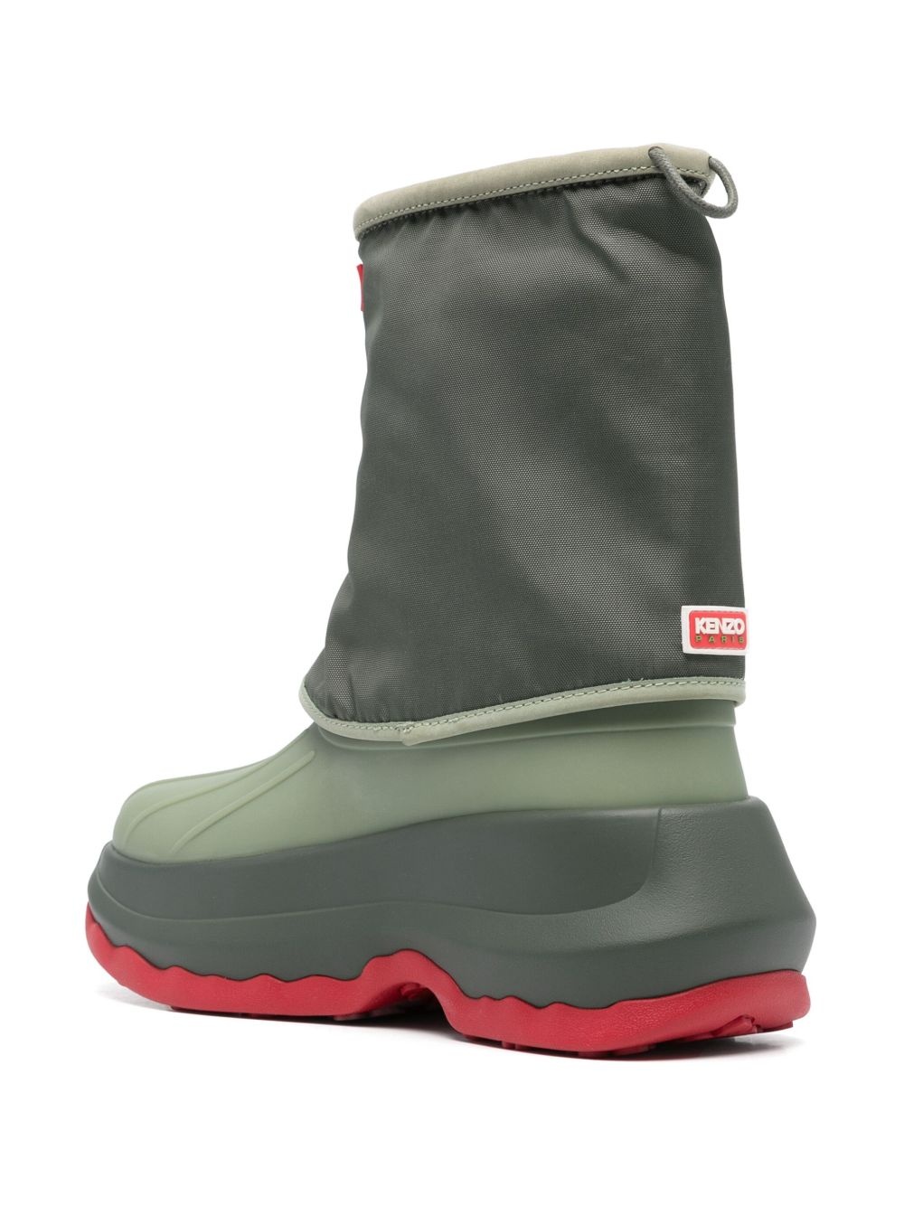 x Hunter logo-patch boots - 3