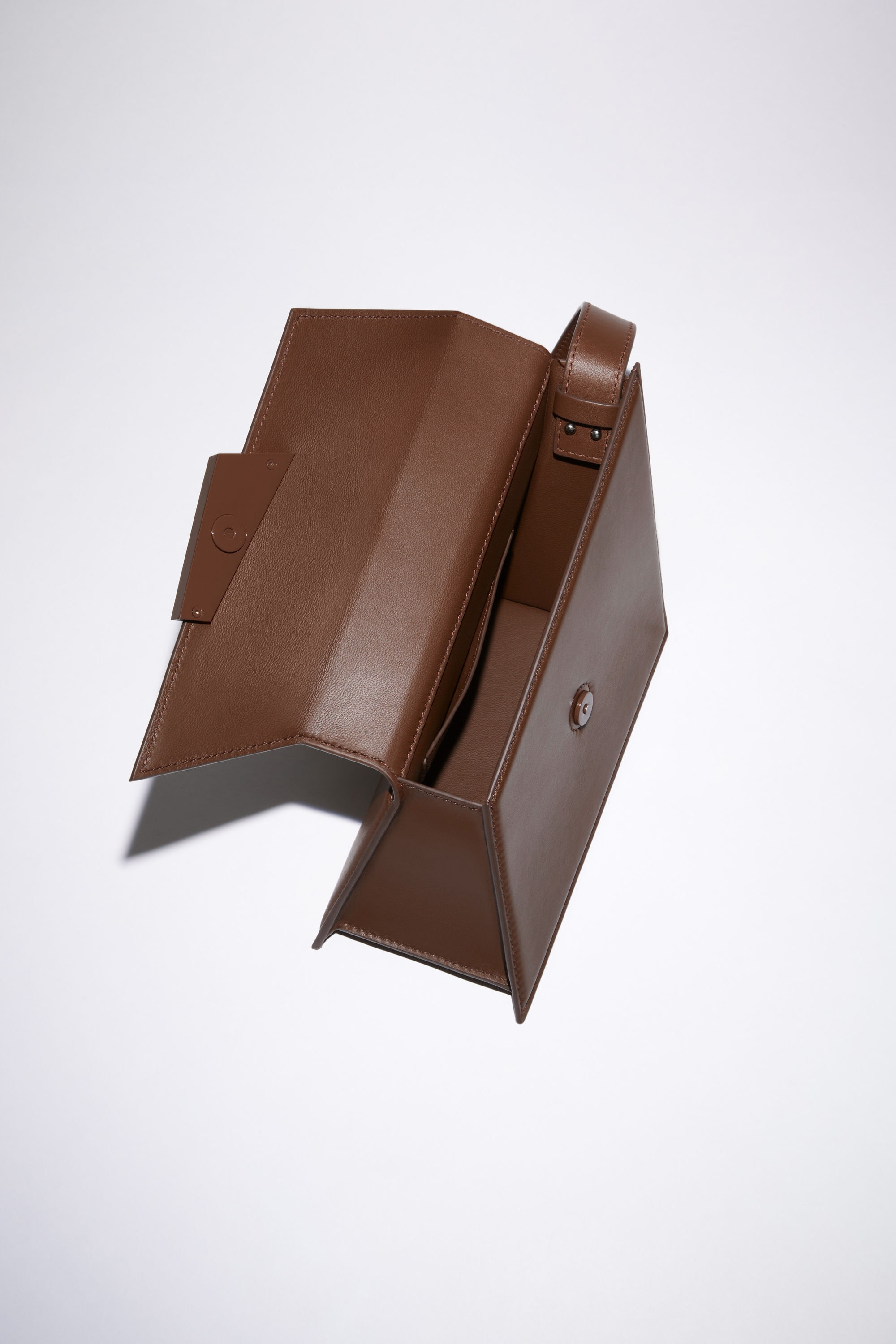 Distortion mini bag - Chocolate brown - 6