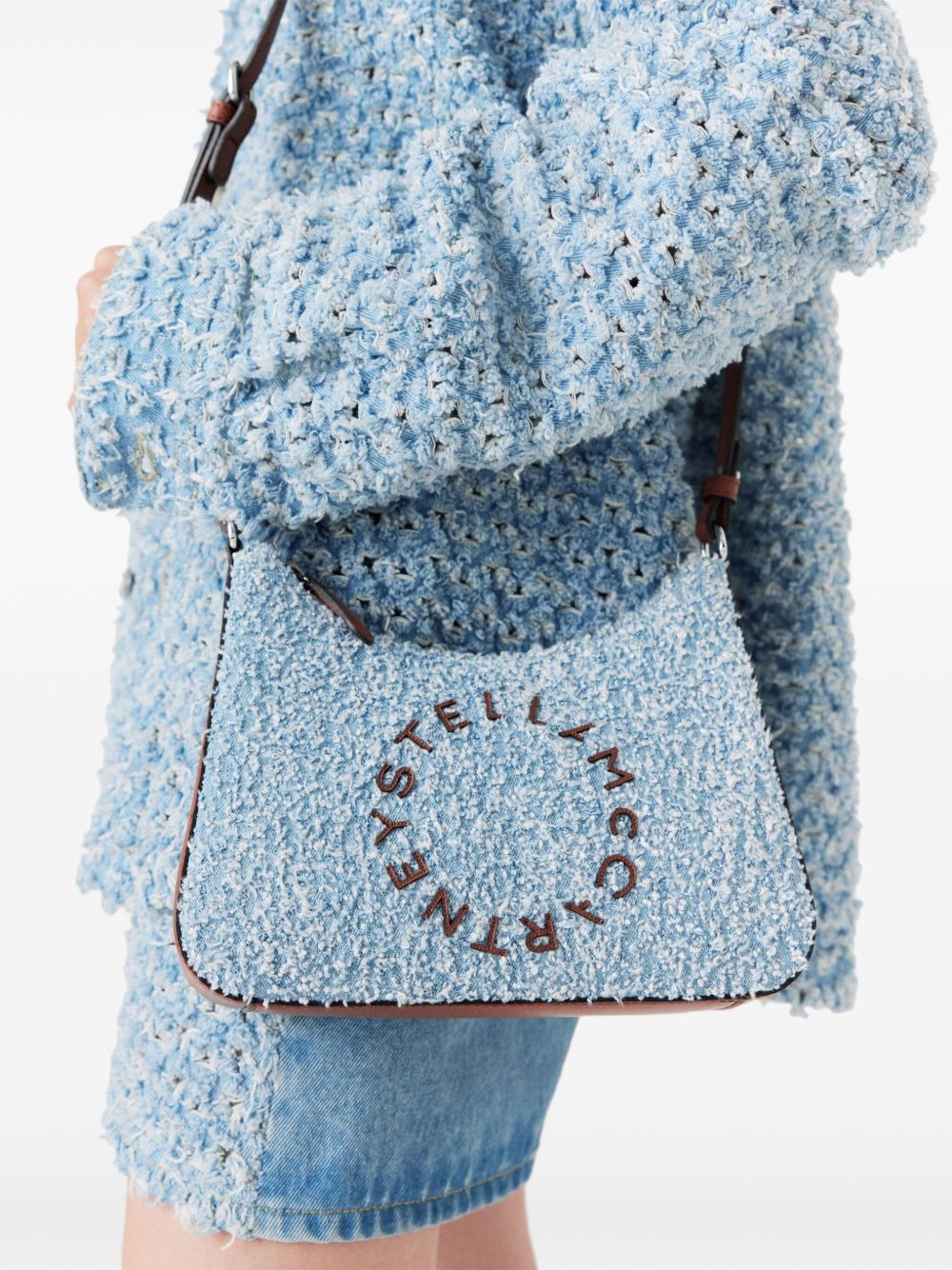 tweed shoulder bag - 3