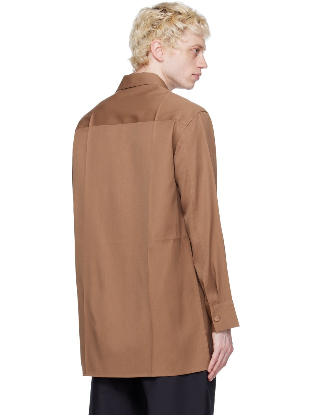 Brown Crease Shirt - 3