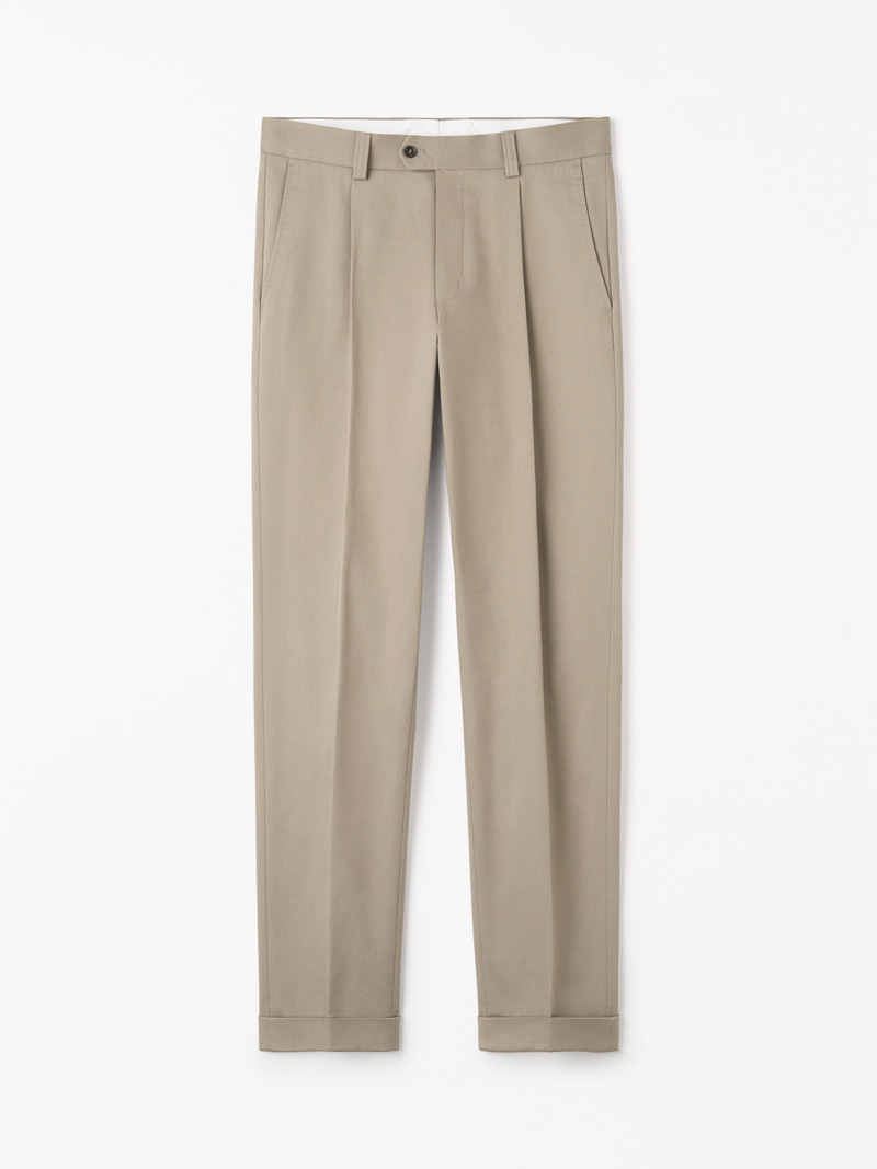 Tenuta P Slim-Fit Cotton Chinos 1