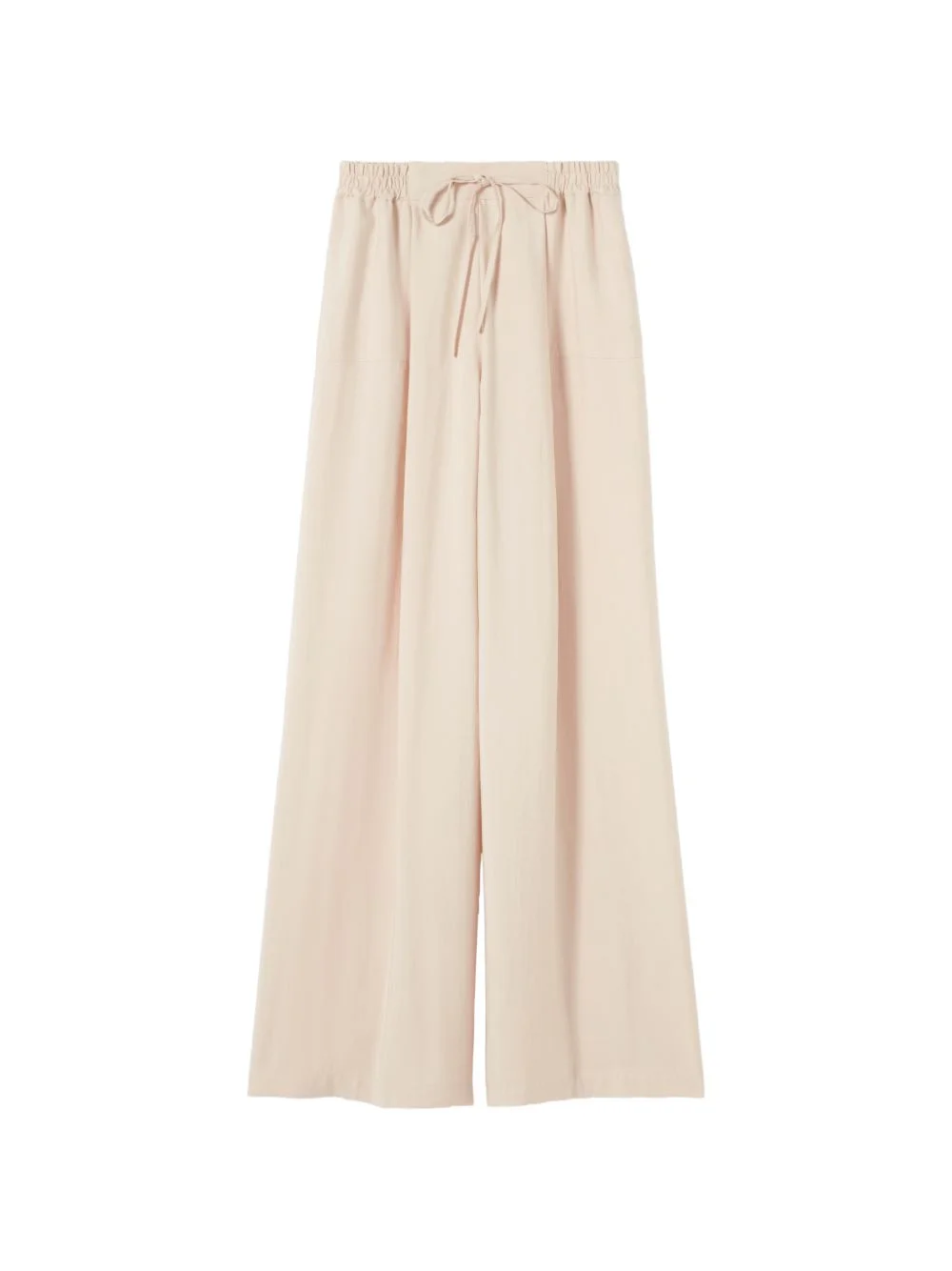 drawstring-fastening tailored trousers - 1
