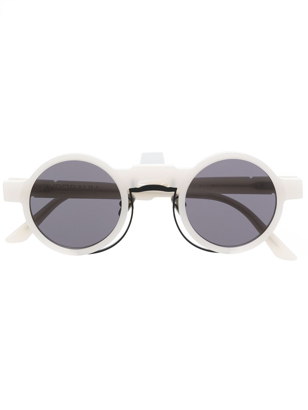 round-frame sunglasses - 1