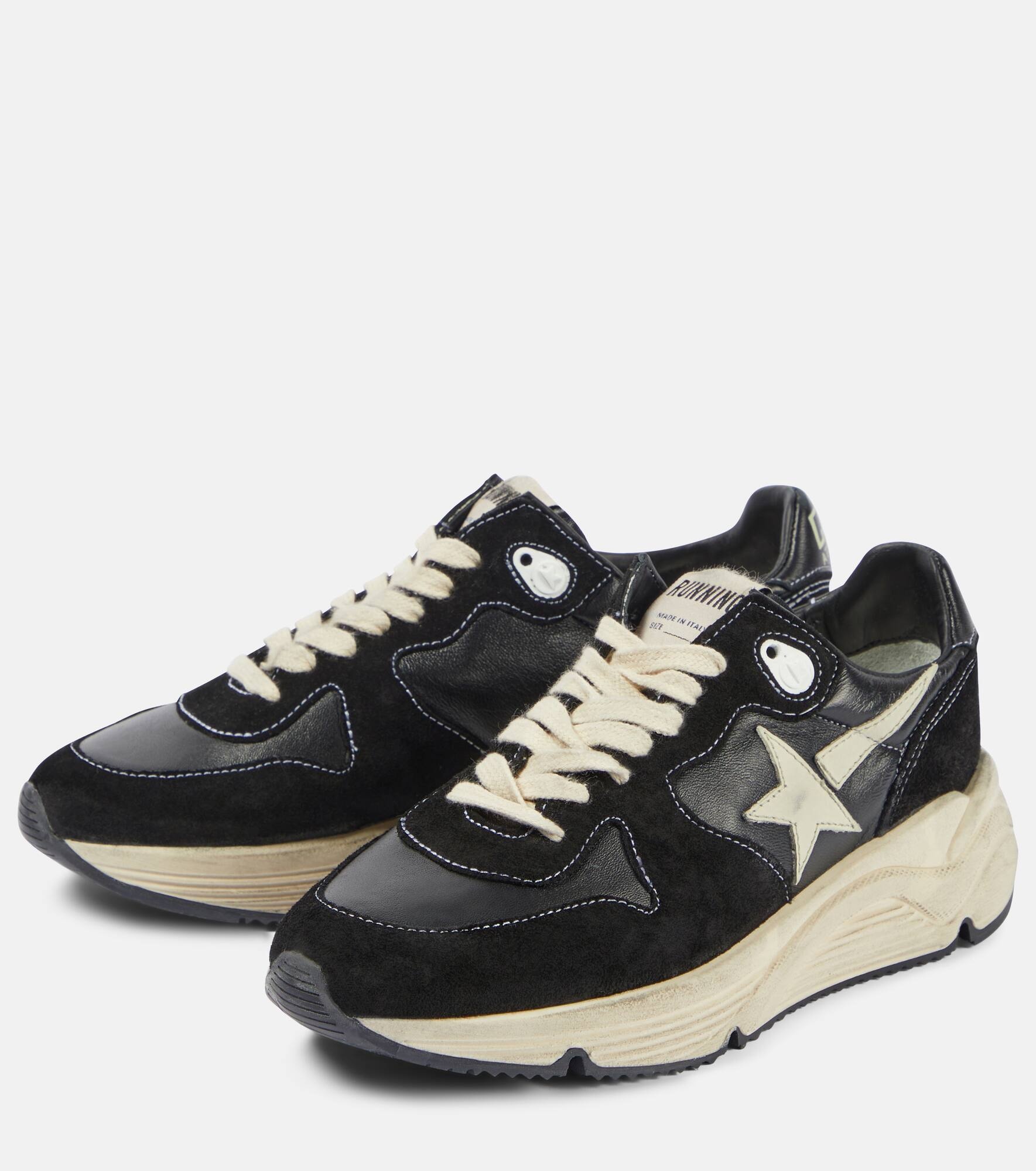 Running Sole suede and leather sneakers - 5