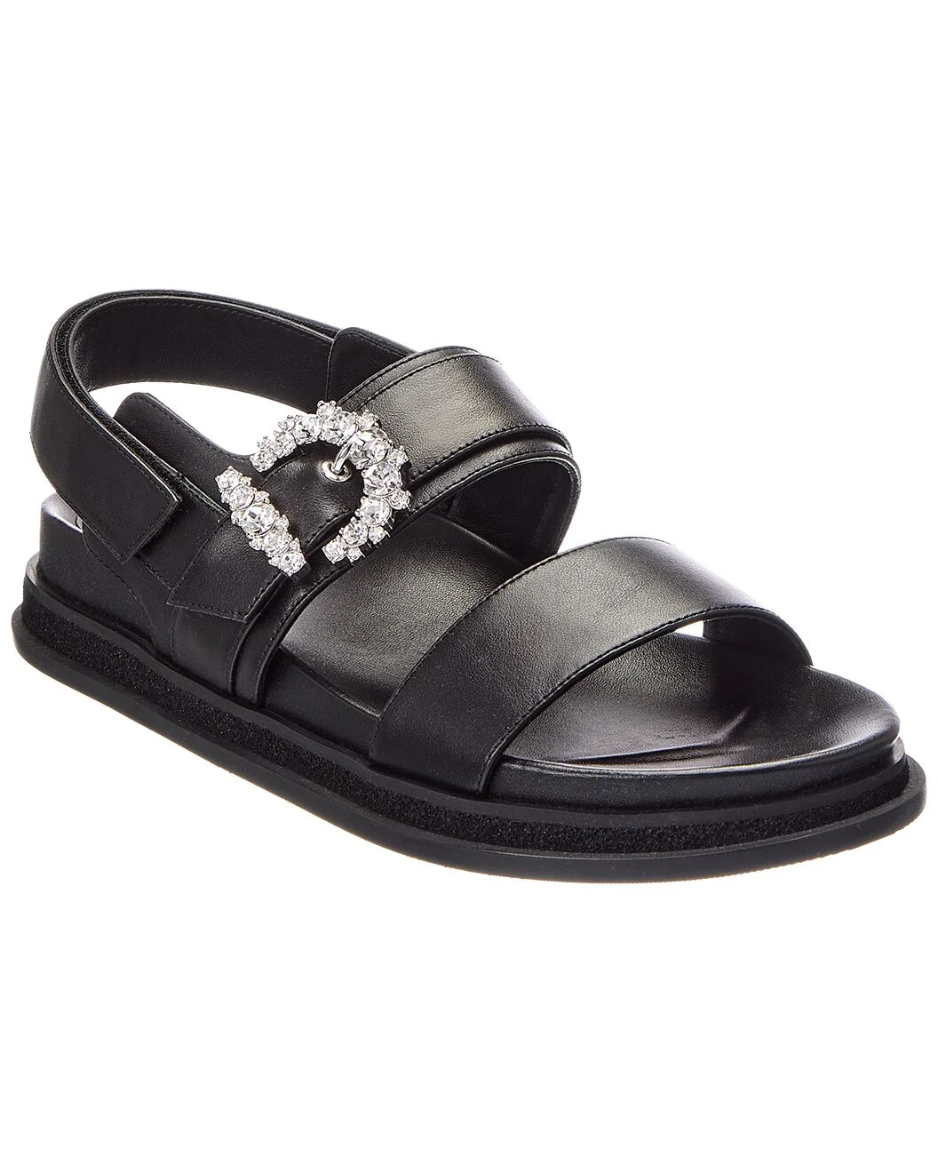 Jimmy Choo Cheri Lug Leather Sandal - 1