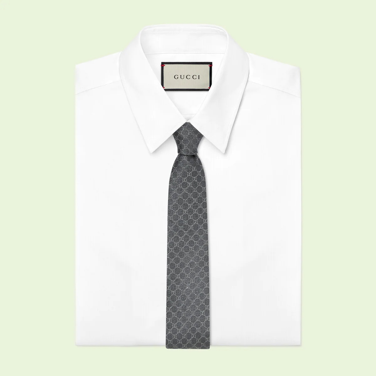GG silk jacquard tie - 2
