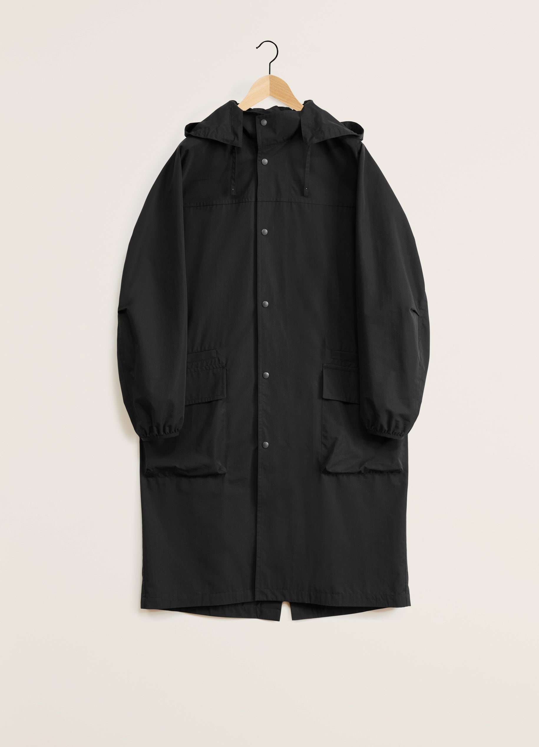 LONG WATER REPELLENT PARKA - 1