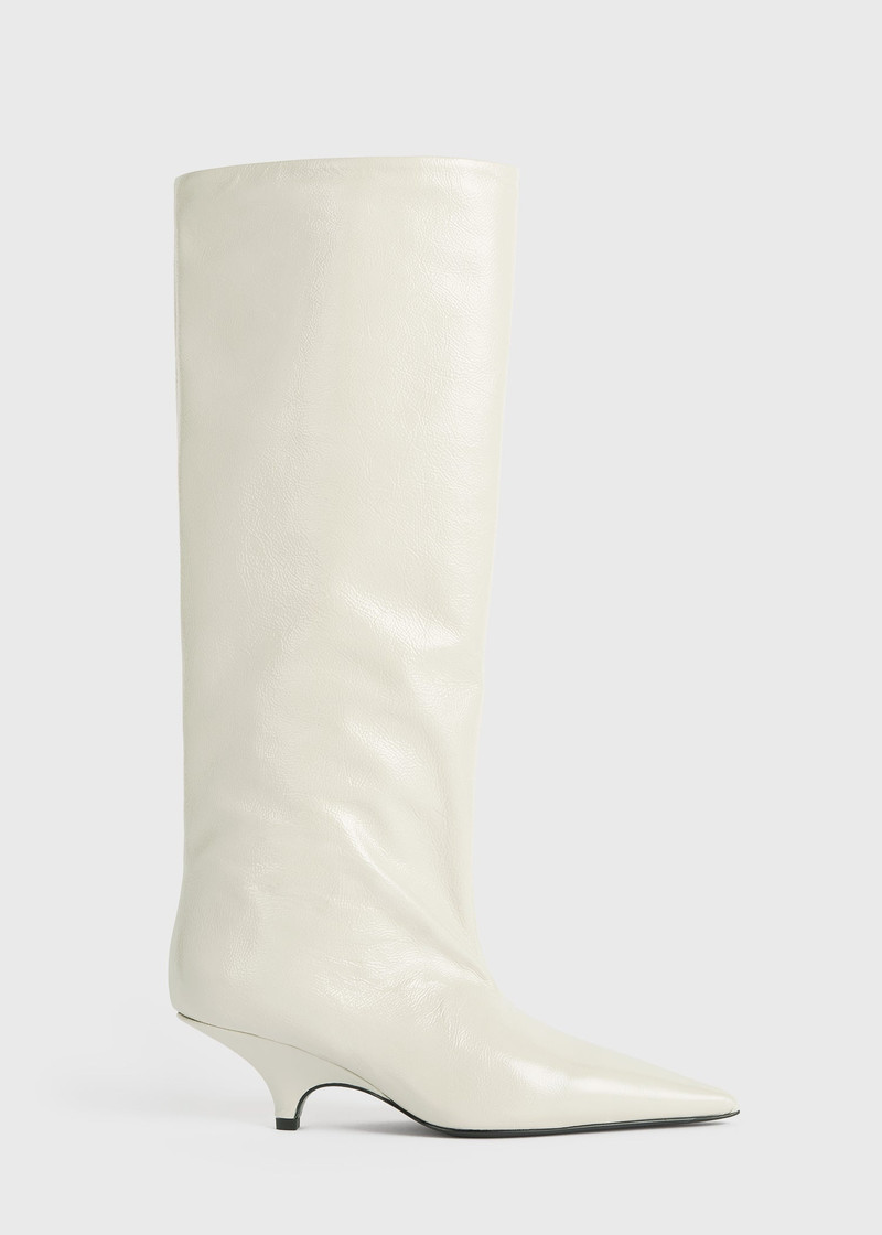 The Wedge-Heel Boot bleached sand 8