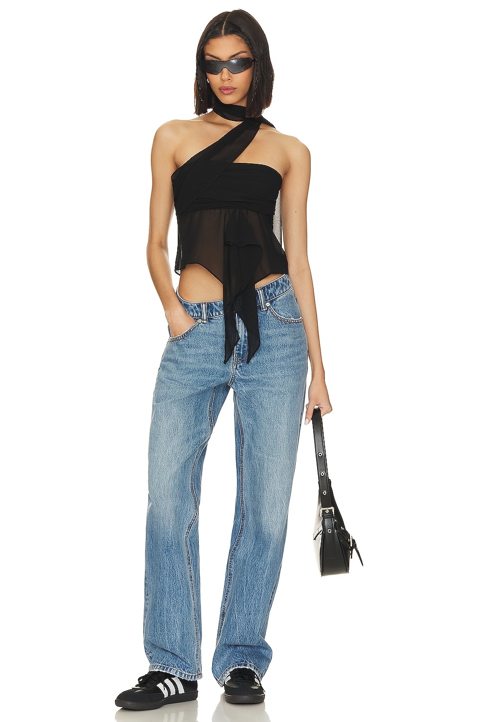 Chiffon Wrap Around Top - 4
