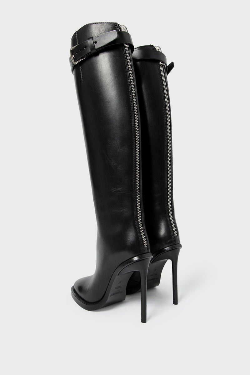 Uta High Heel Boots Black - 3