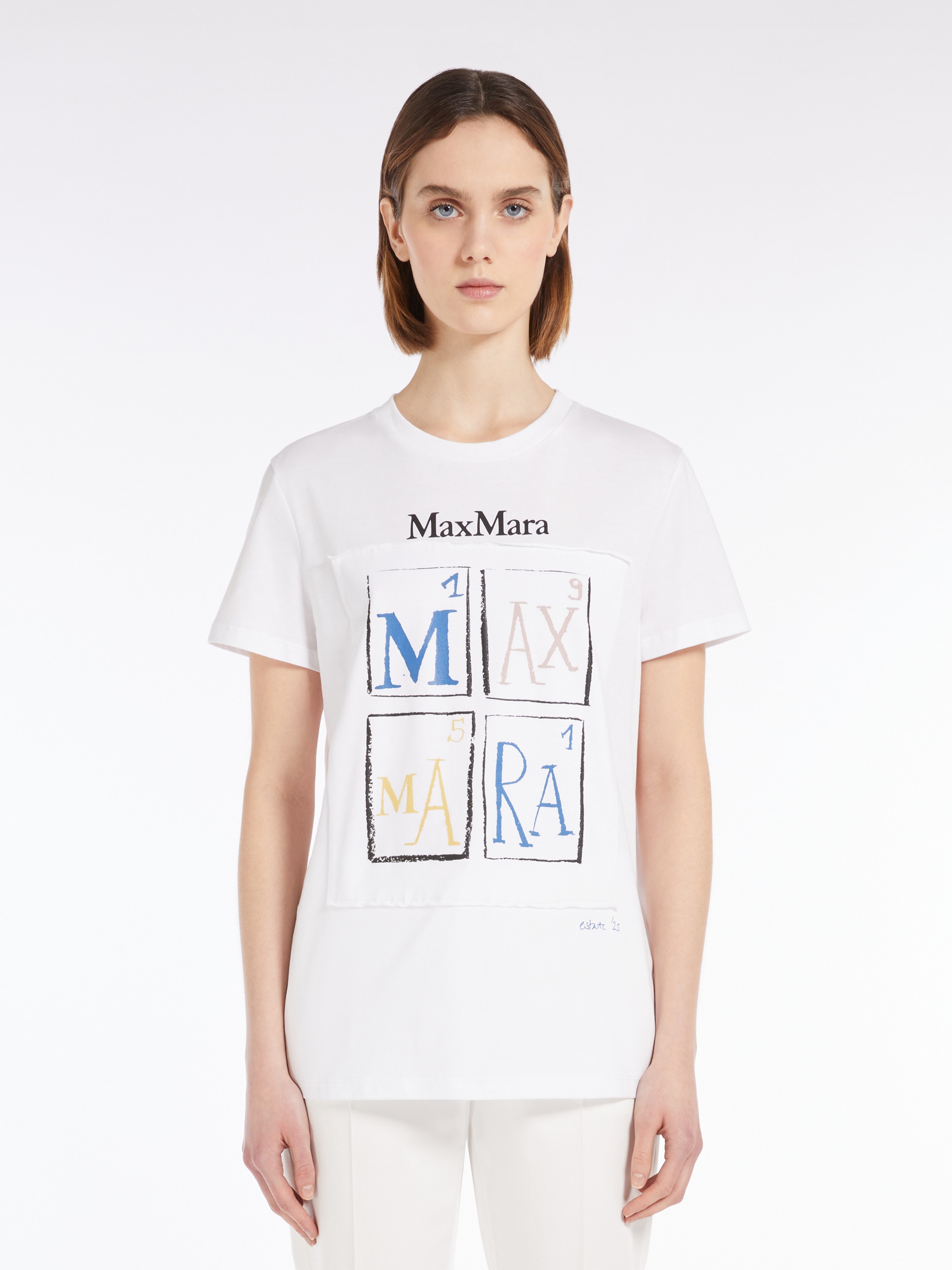 COLIBRI Printed cotton regular T-shirt - 3