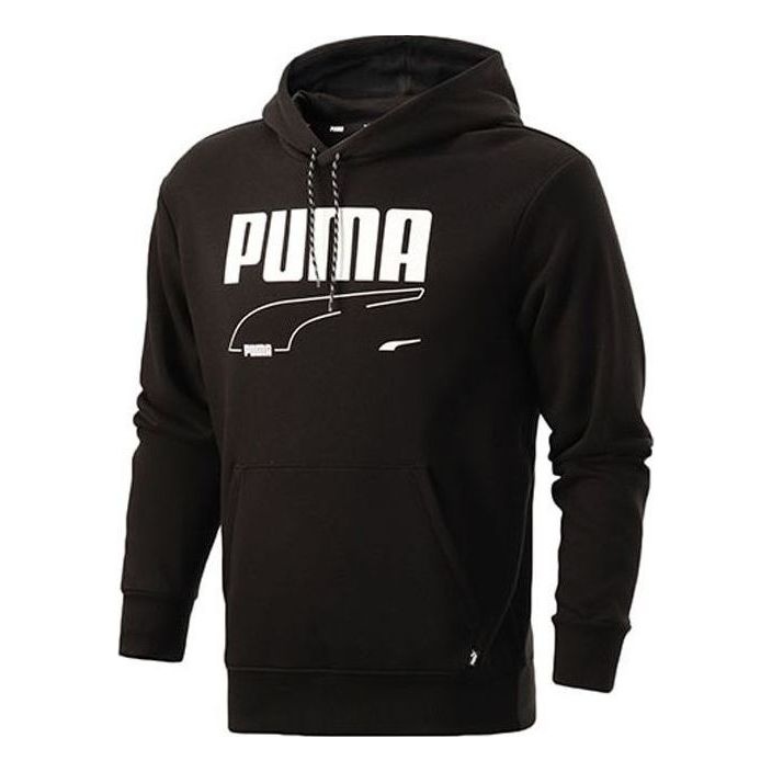 PUMA Rebel Hoodie 'Black White' 588873-01 - 1