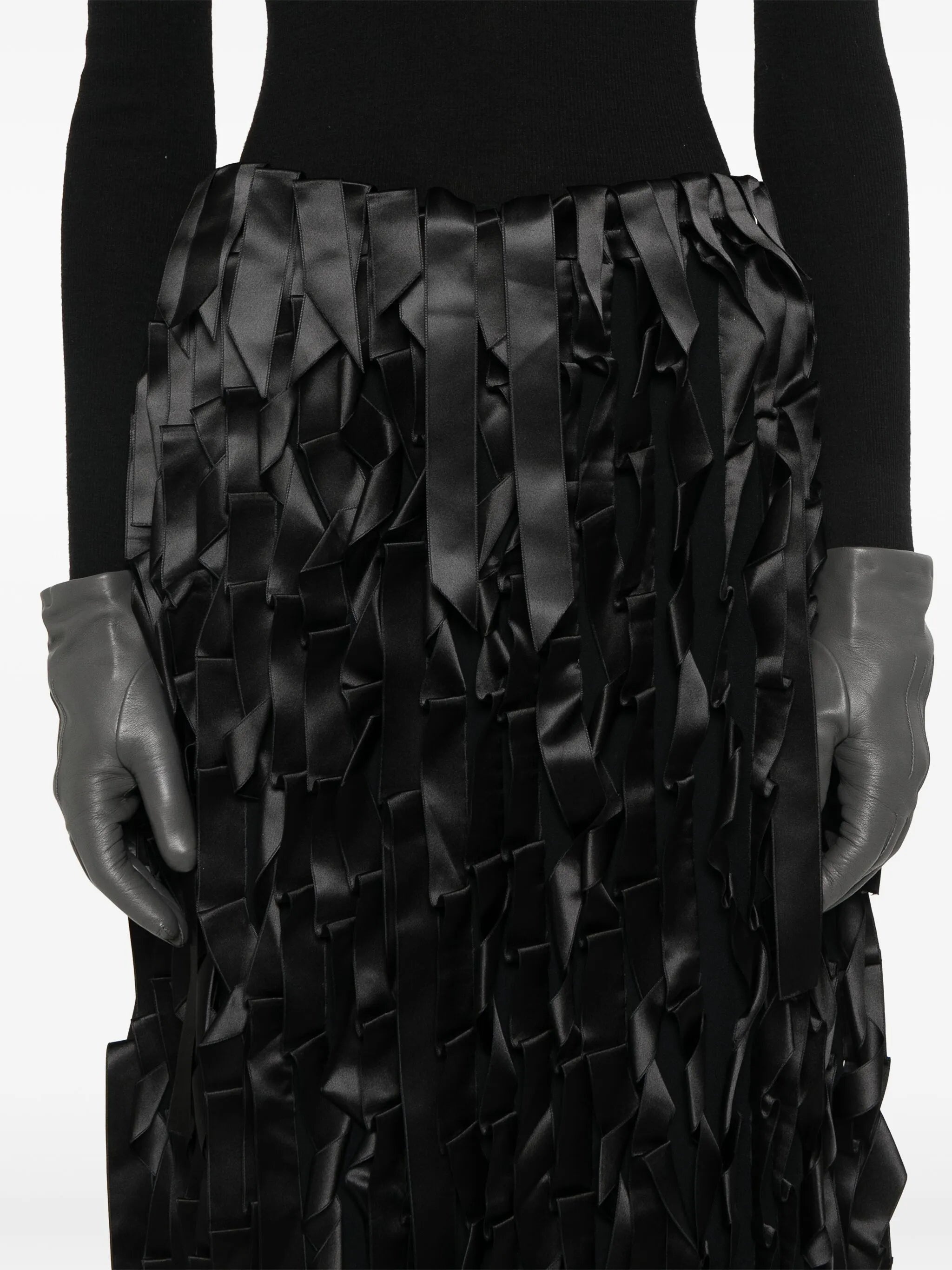 Ribbon-embellishment Skirt - 5
