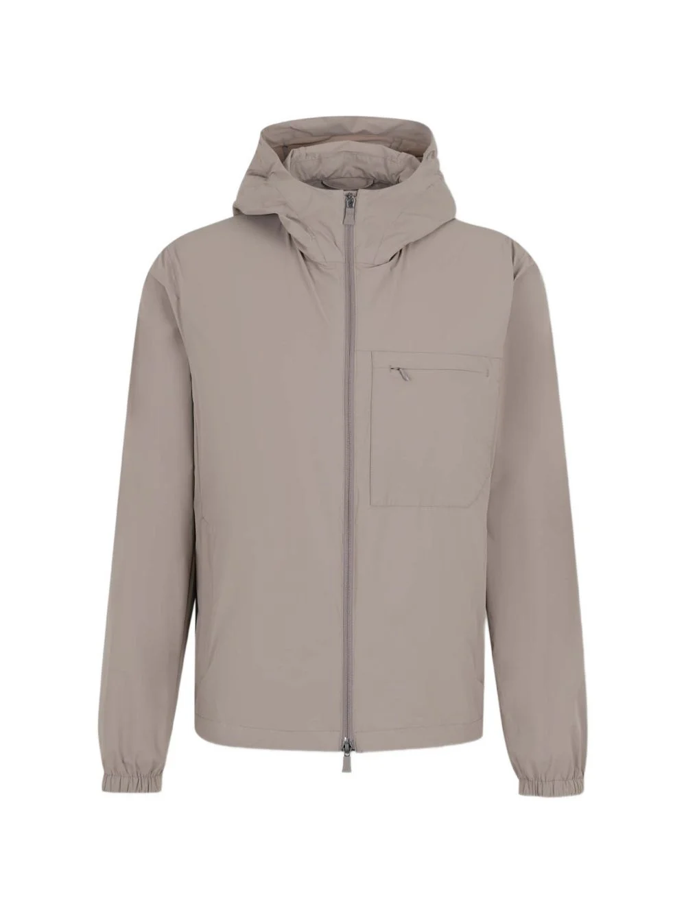 hooded zip jacket - 1