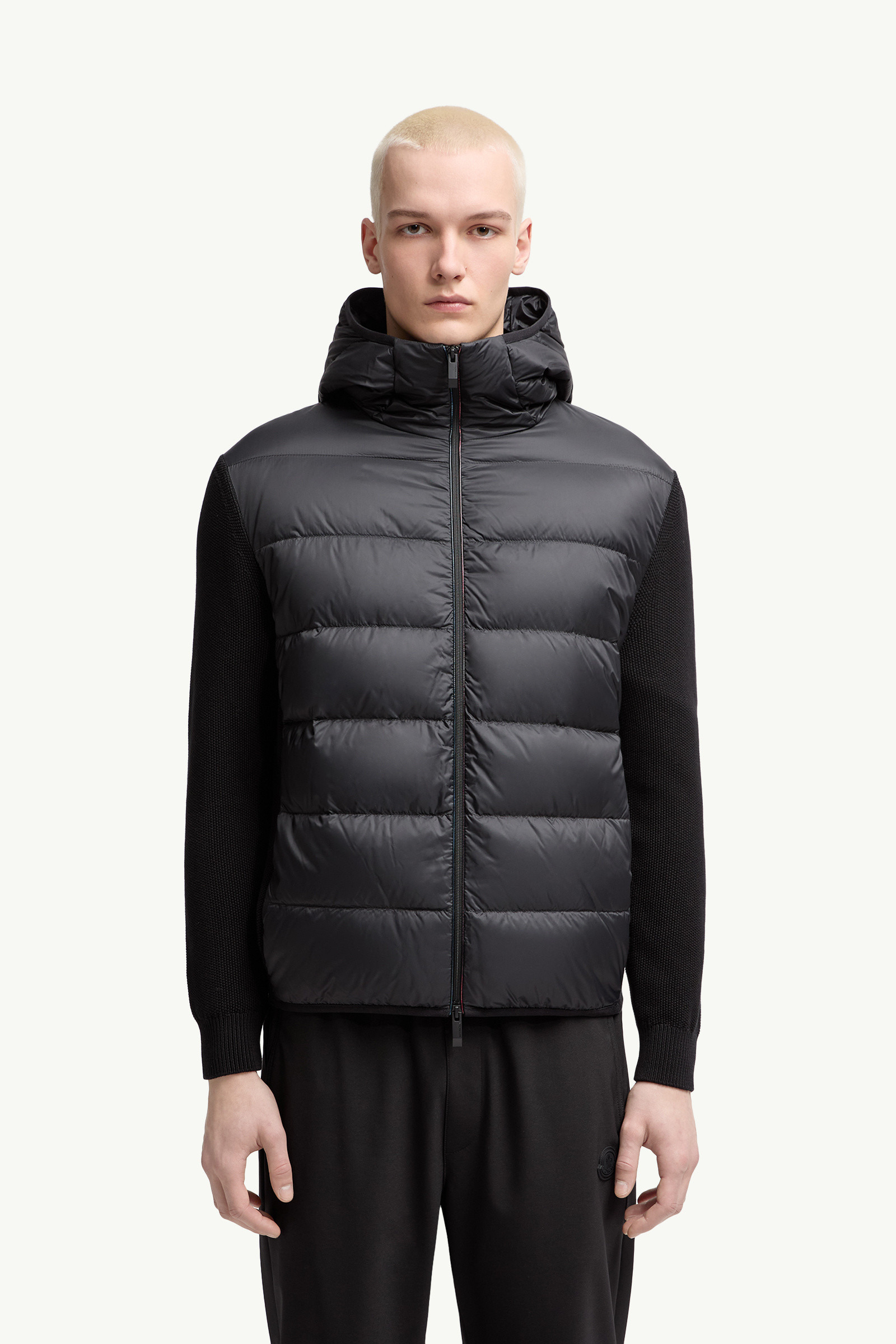 Padded Cotton Zip-Up Hoodie - 3