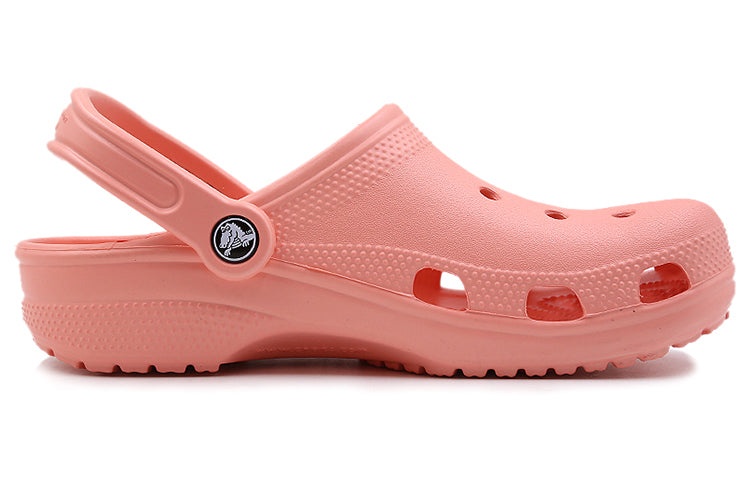 (WMNS) Crocs Classic Clog Outdoor Beach Sports Slippers Pink 10001-737 - 3