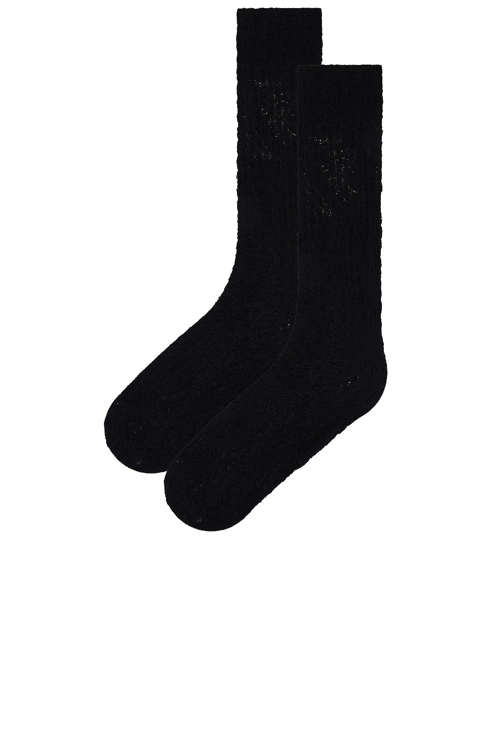 Structured Lace Knee-highs - 2