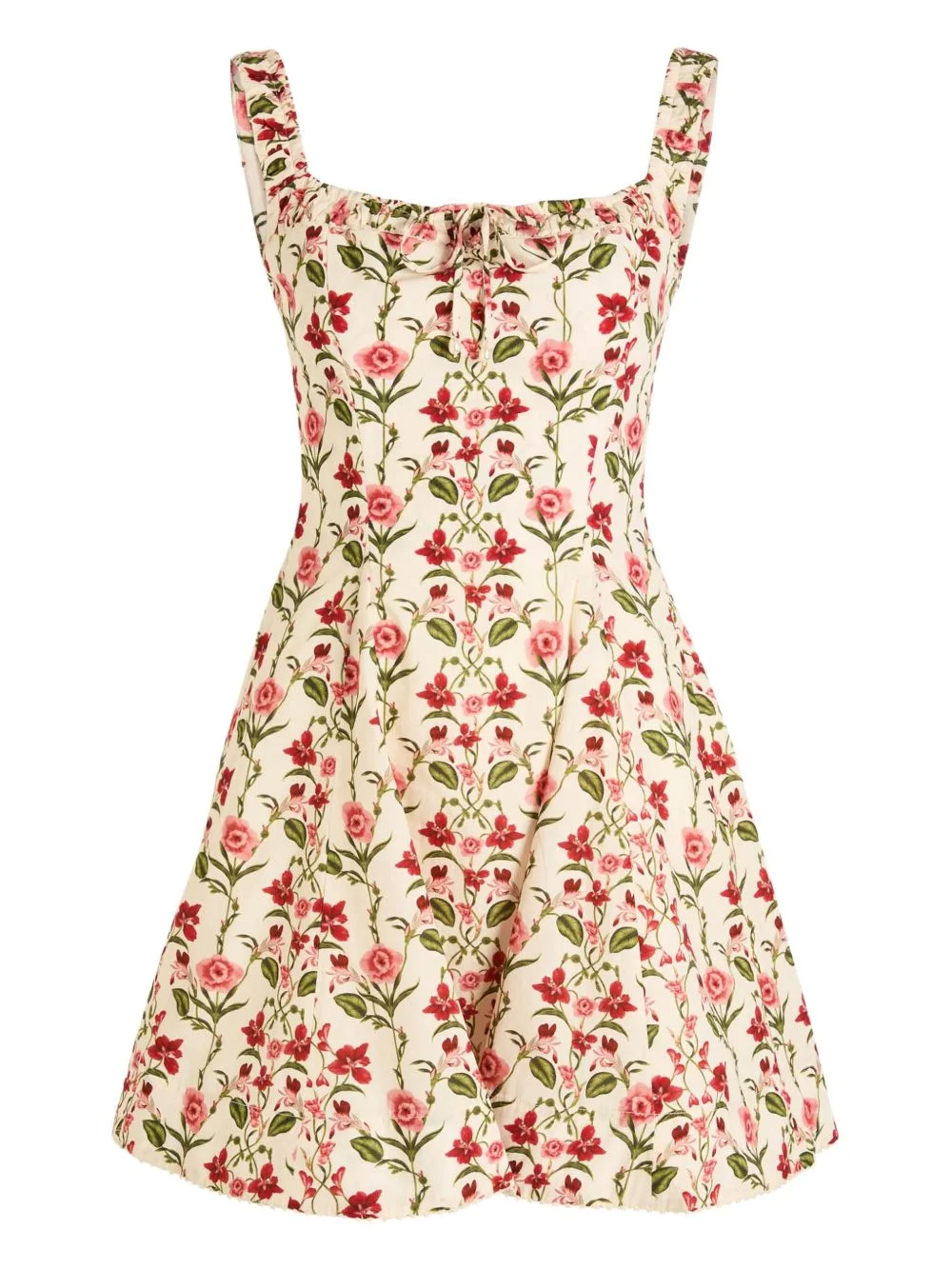 Moriche Canna floral-print mini dress - 1