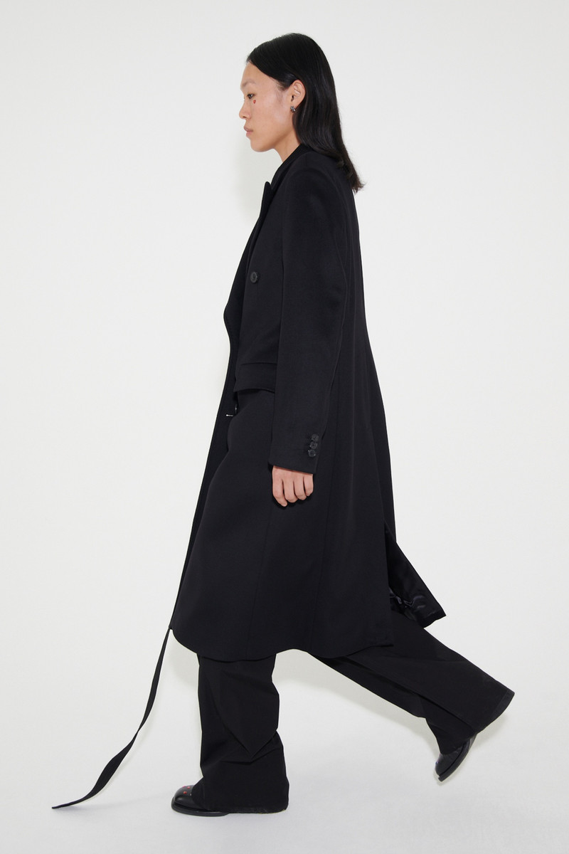 Our Legacy DB Coat Black Heavy Melton | Our Legacy outlook