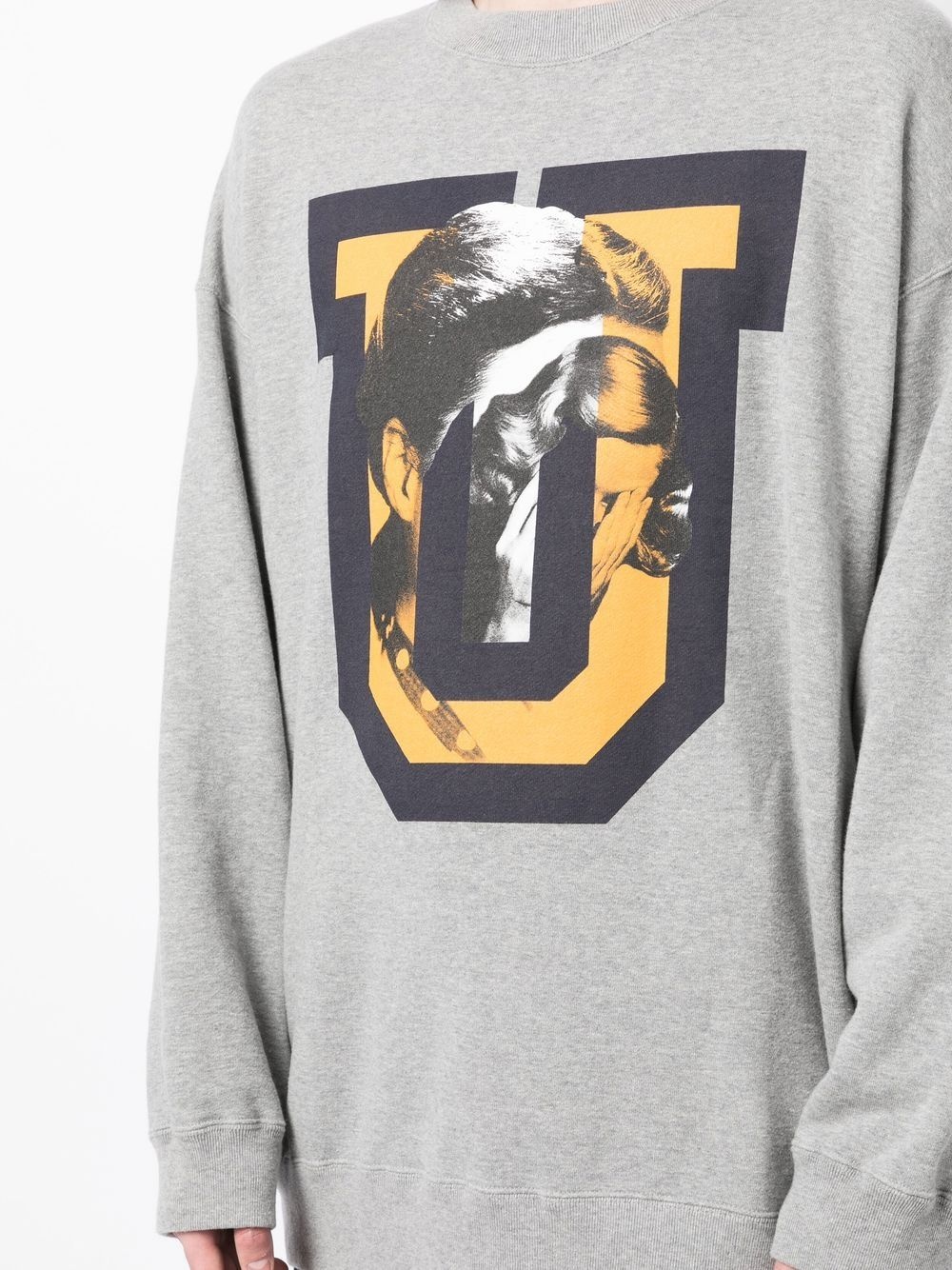 graphic-print sweatshirt - 5