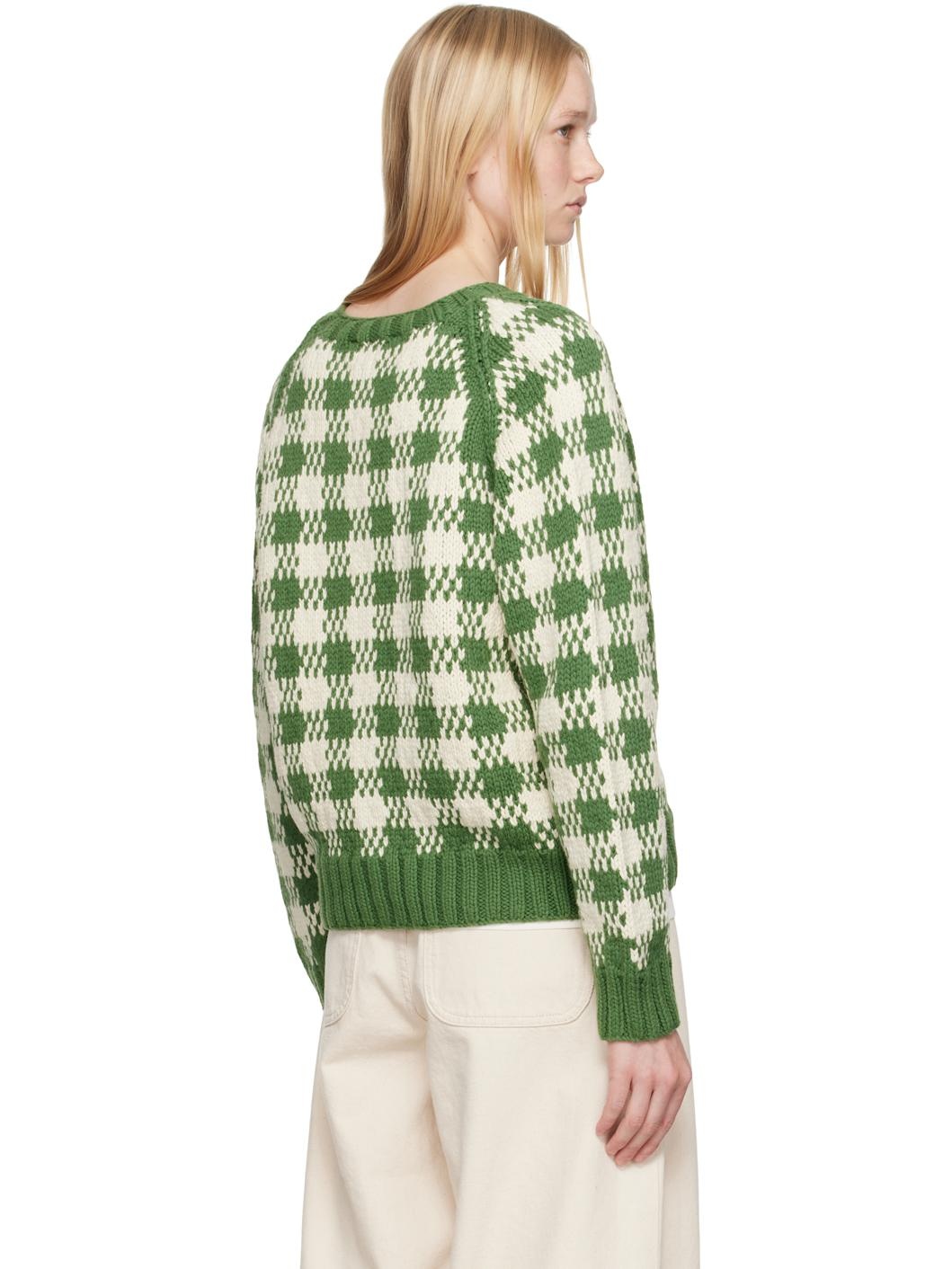 Green Atomic Cardigan - 3