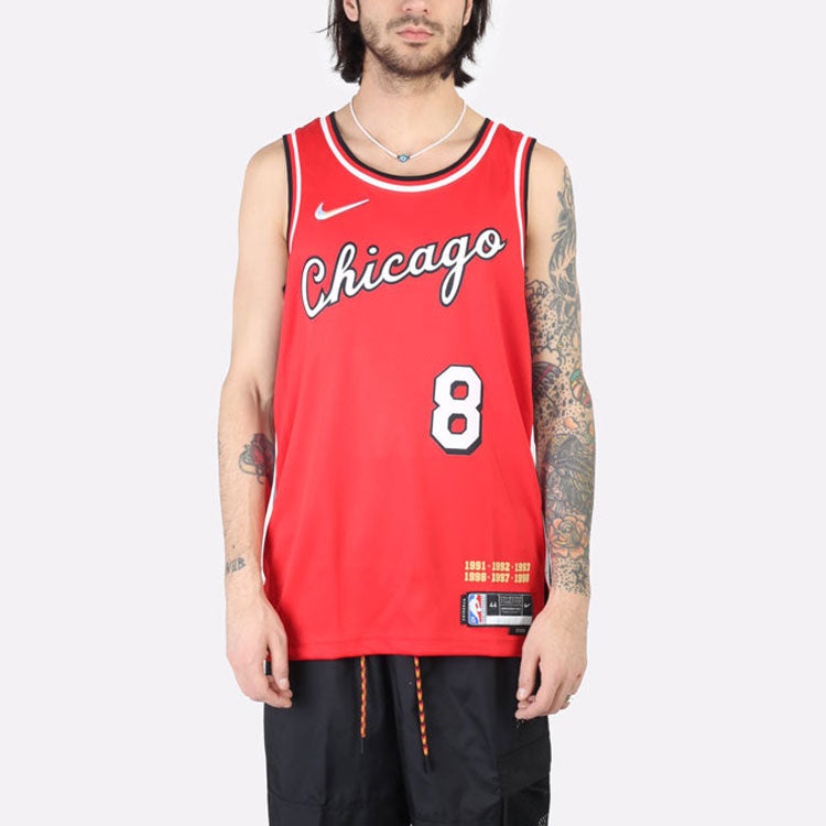 Nike x NBA 75 Chicago Bulls Jerseys 'Zach LaVine 8' DB4021-657 - 3