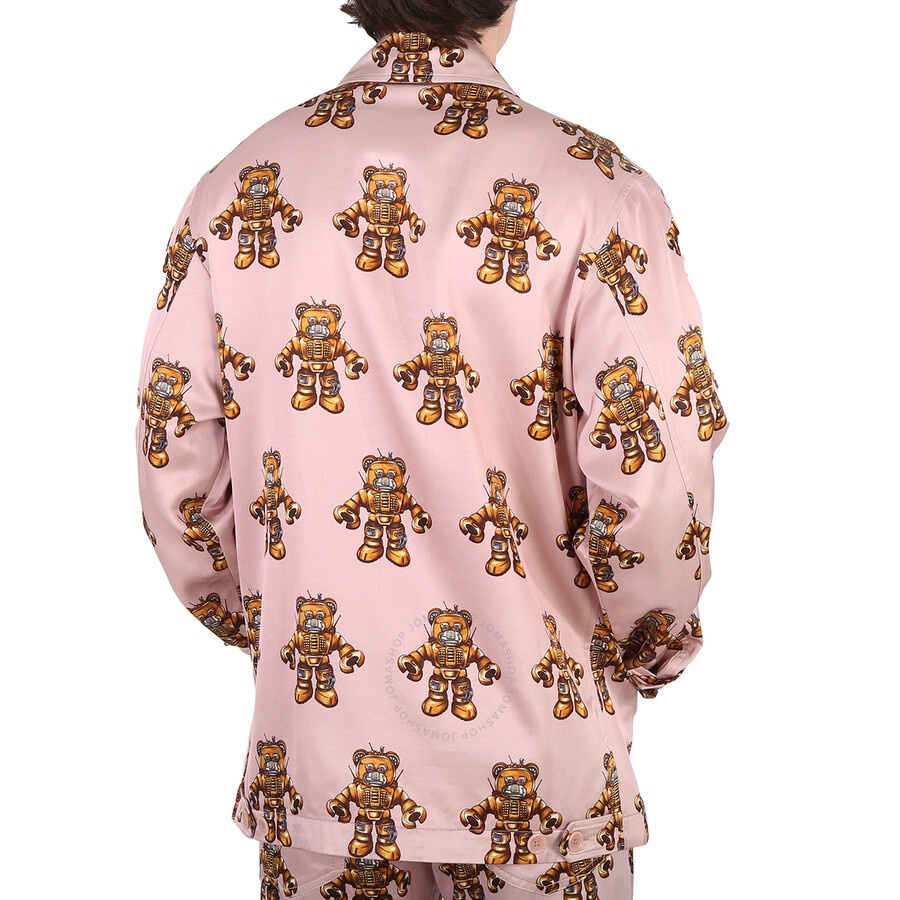 Moschino Pink Robot Bear Jacket - 5