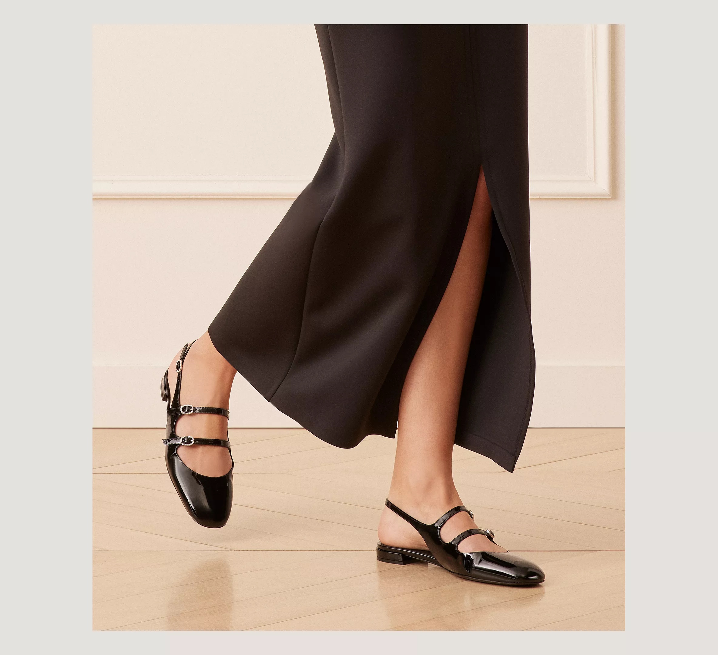 Stuart Weitzman CLARIS MJ SLINGBACK | REVERSIBLE