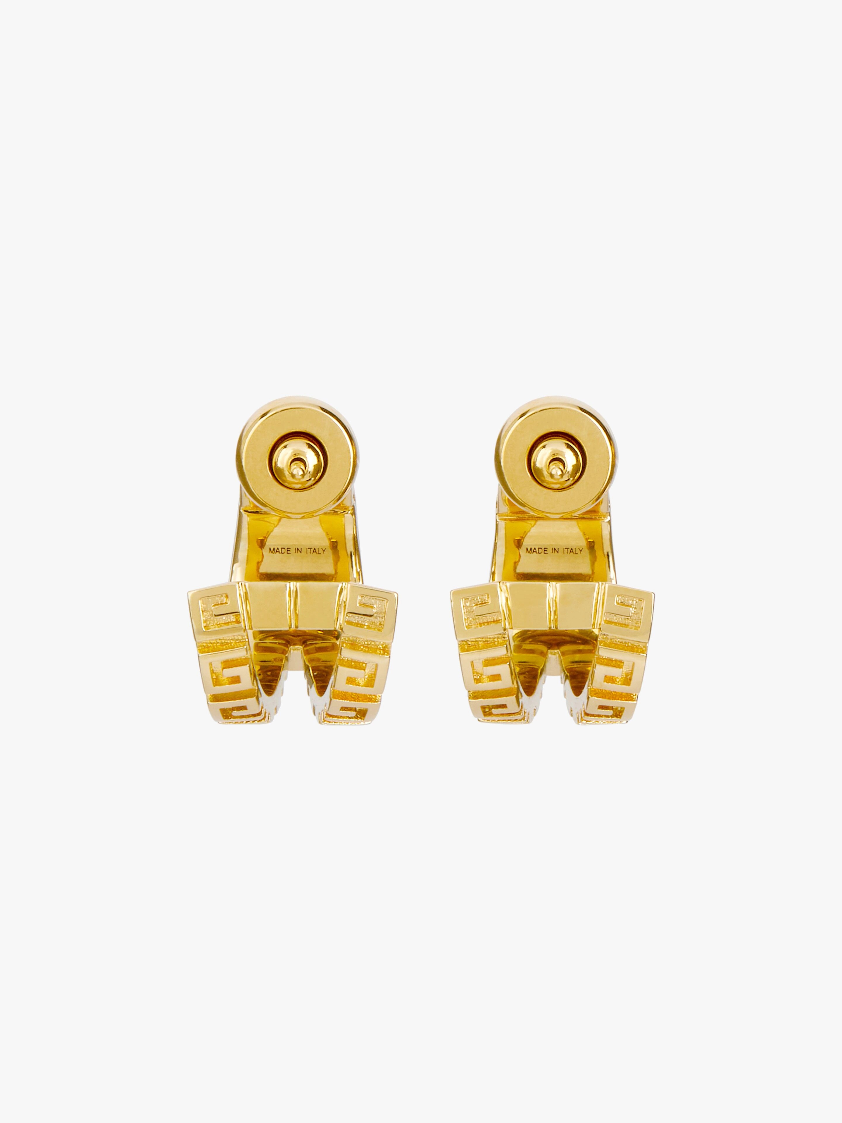 G ZIP EARRINGS - 7