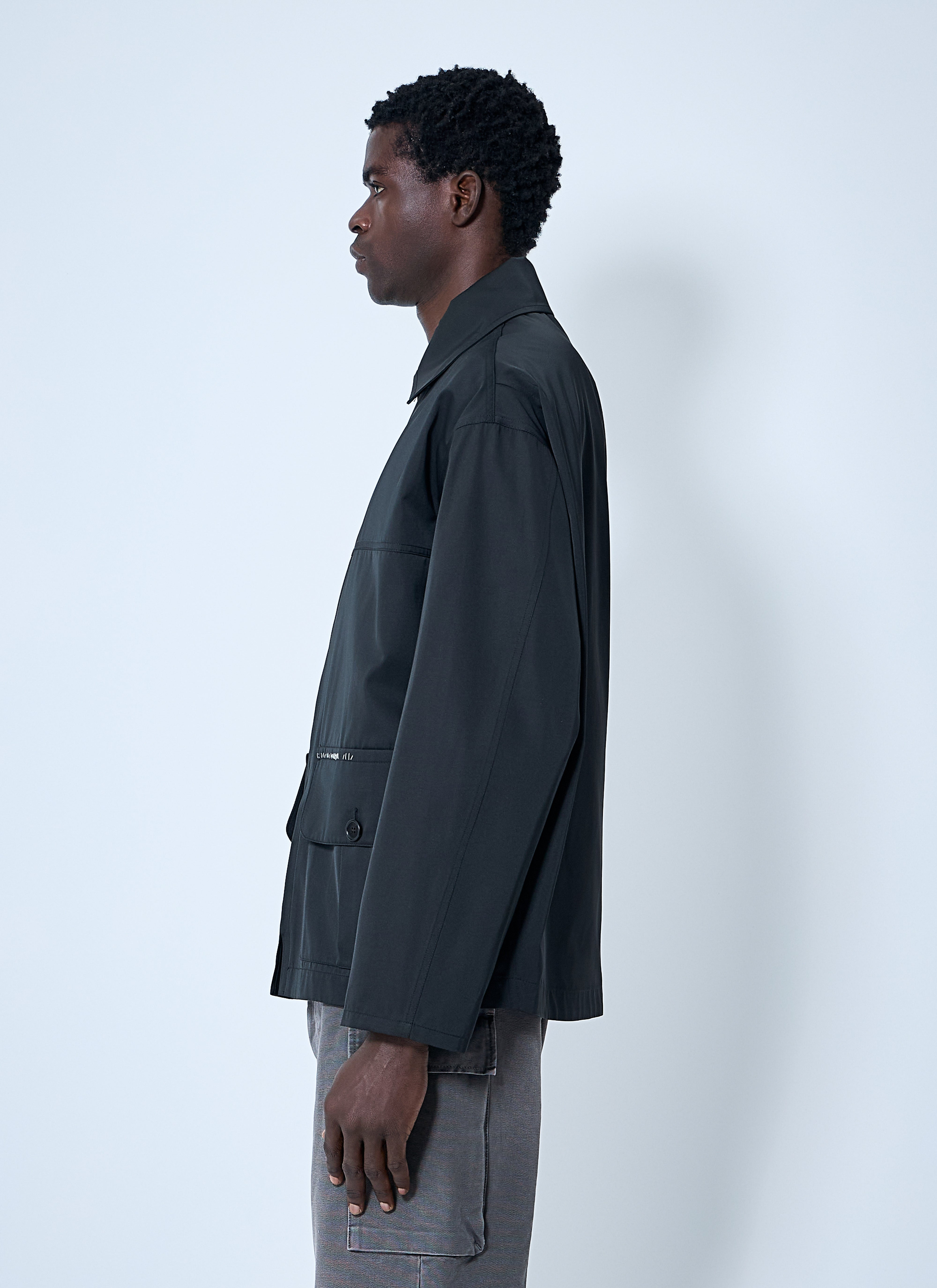 Marni Men Water-Repellent Taffeta Jacket - 3
