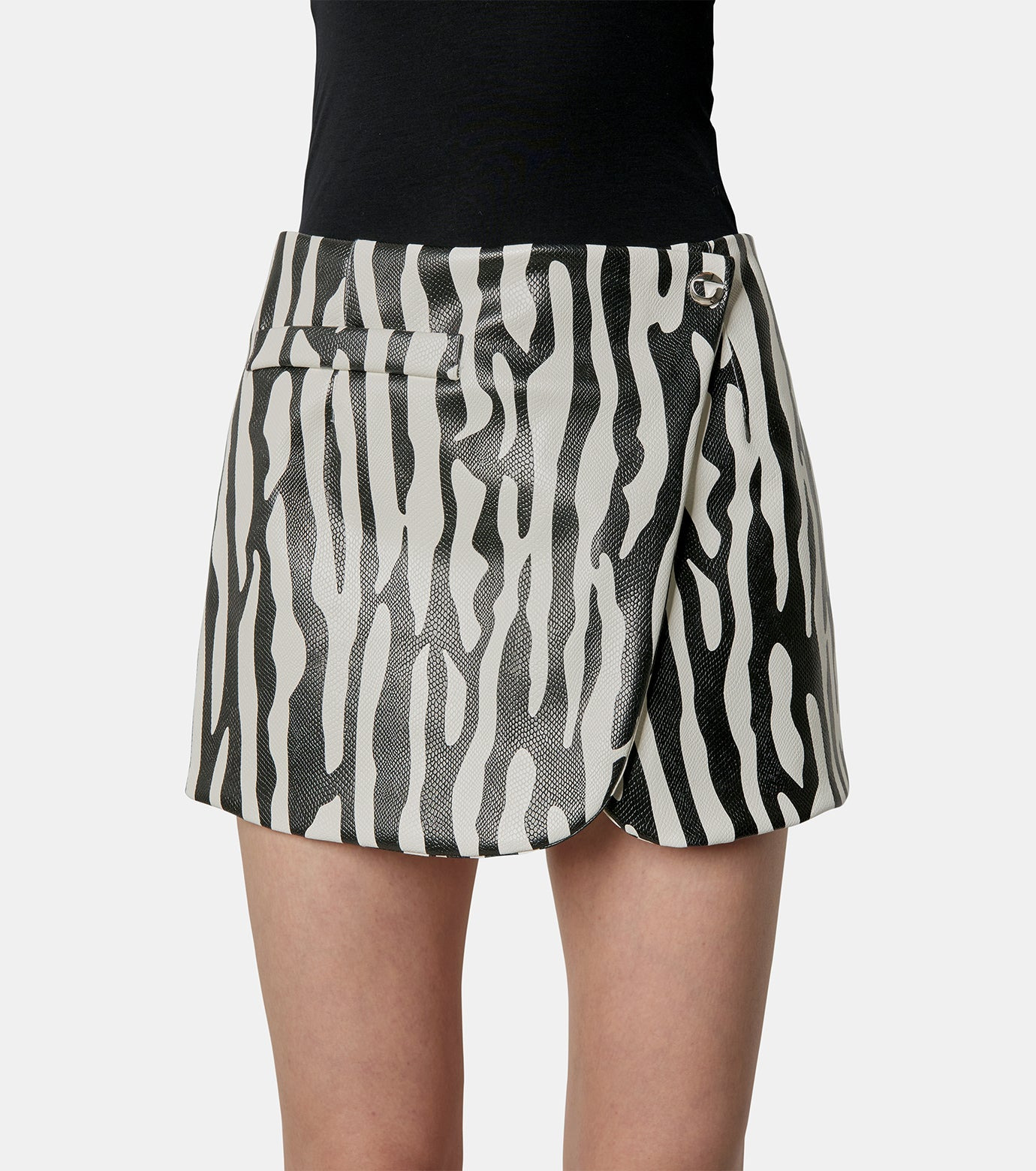 Zebra Mini Skirt - 2