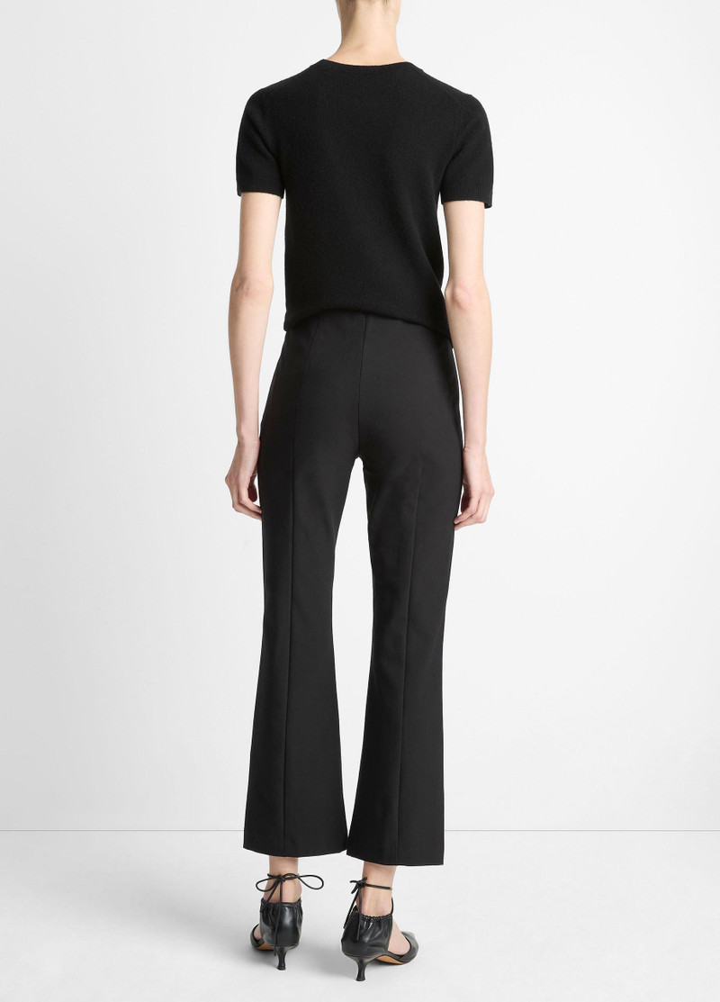 Vince Niki Mid-Rise Pintuck Crop Flare Pant outlook
