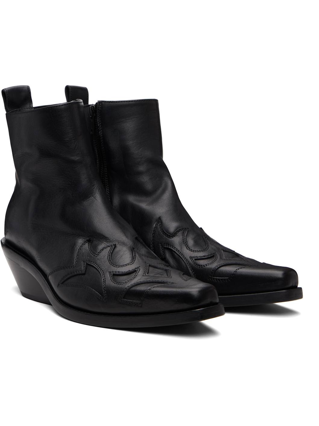 Black Heimo Ankle Boots - 4