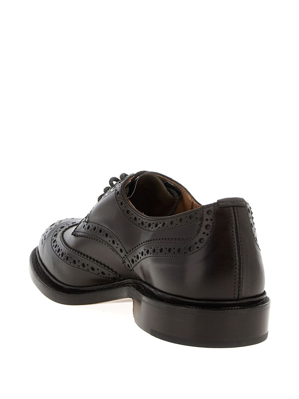 Bourton leather lace-up derby shoes - 4