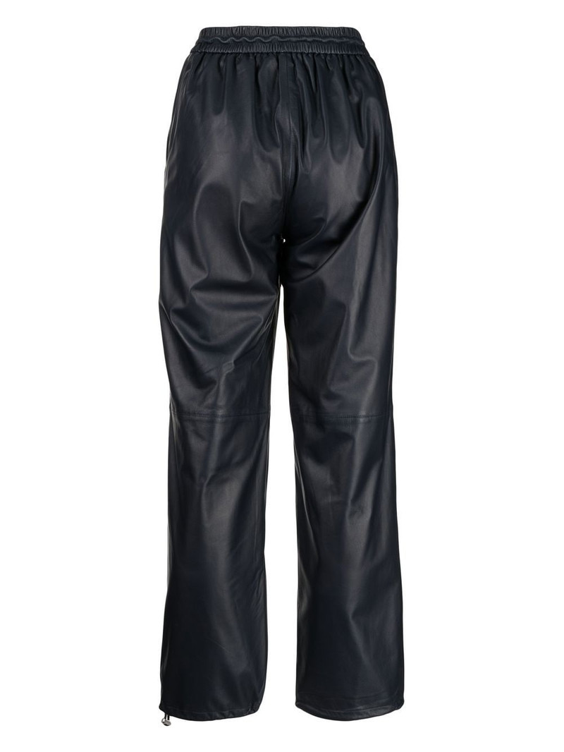 Yves Salomon drawstring-cuffs jogger trousers outlook