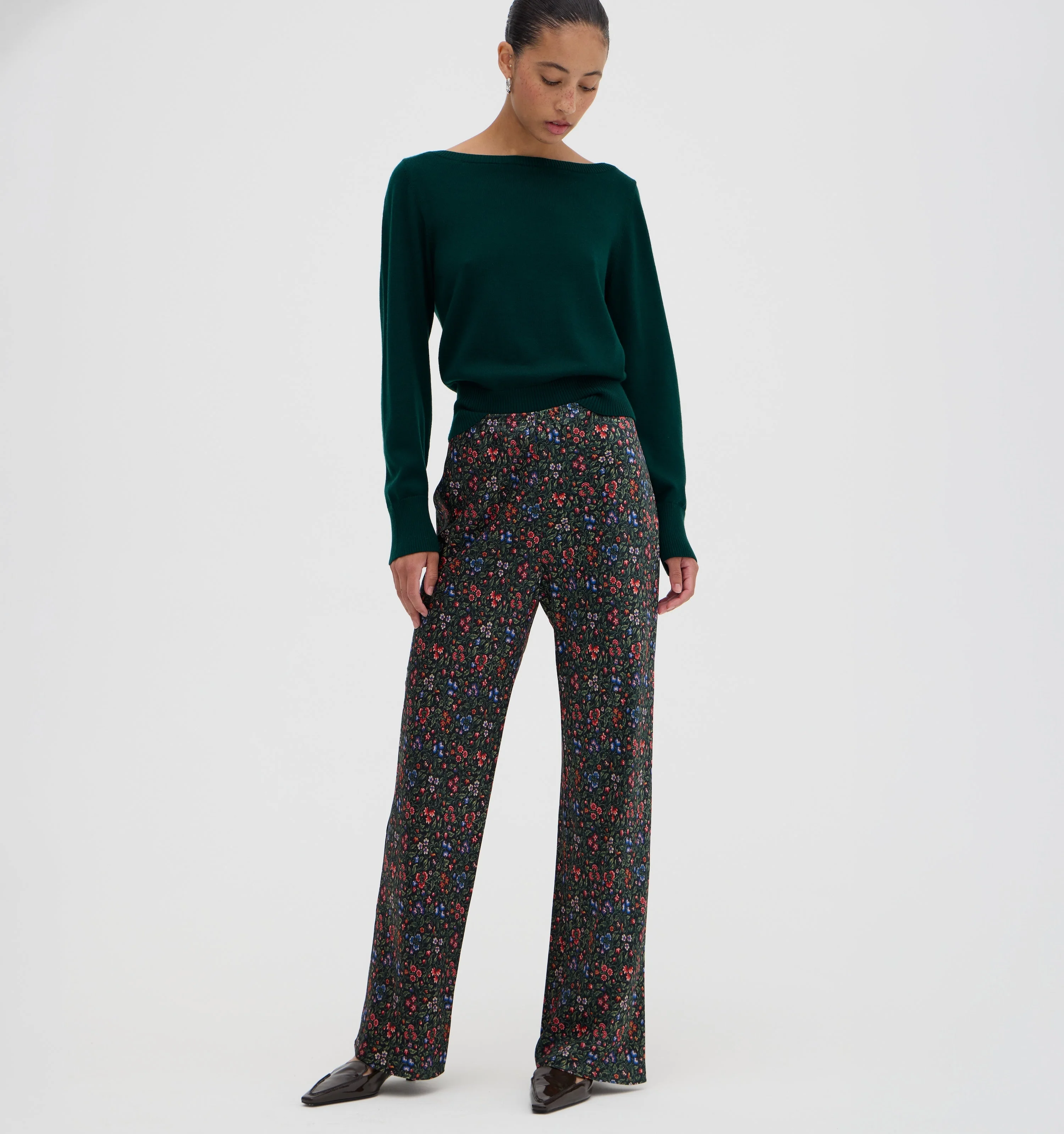 The Beverly Pant - Woodland Floral - 1