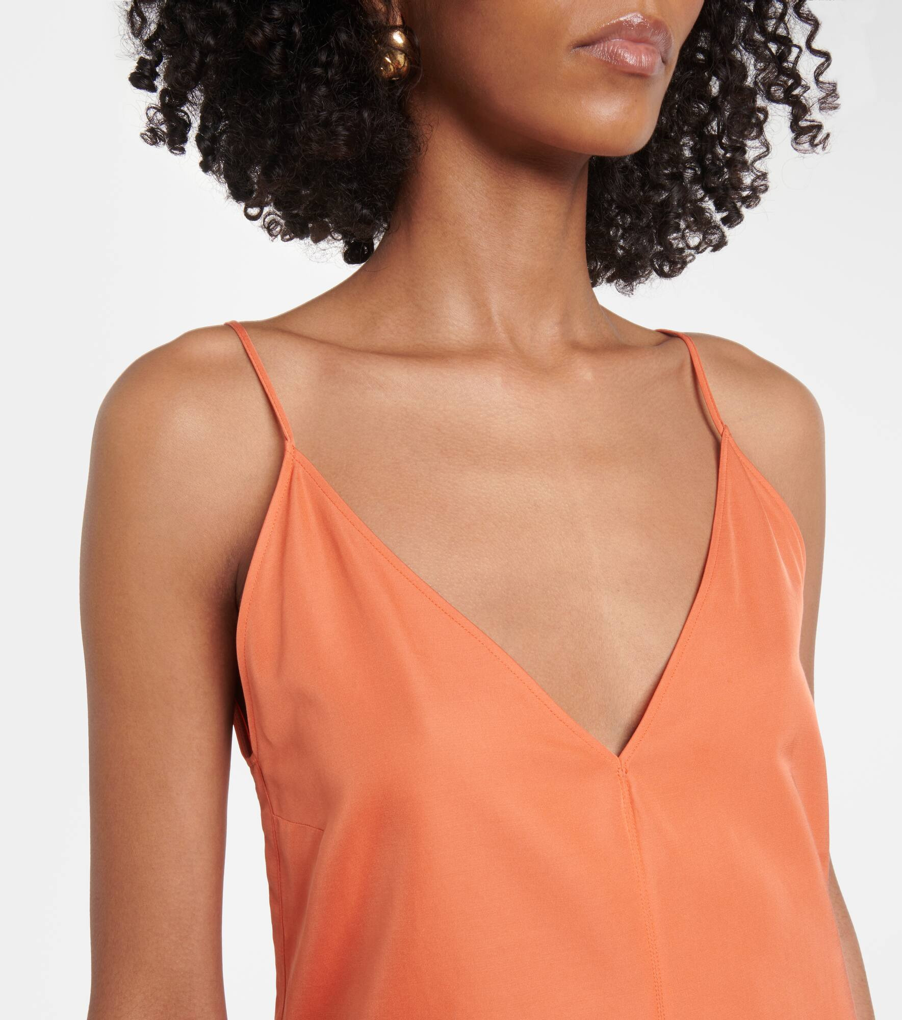 Aragon cotton and silk top - 4