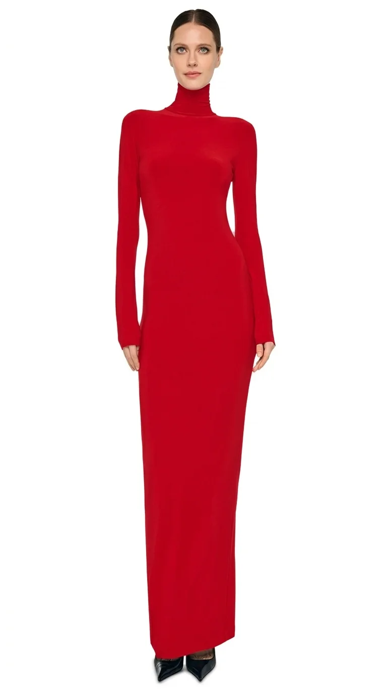 TURTLE LONG DRESS - 1