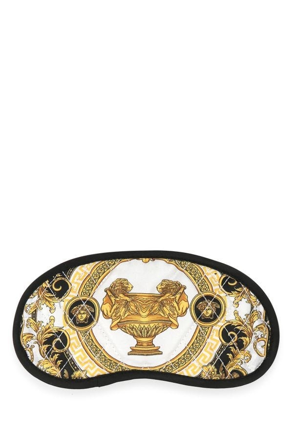 VERSACE Printed Silk Eye Mask - 1