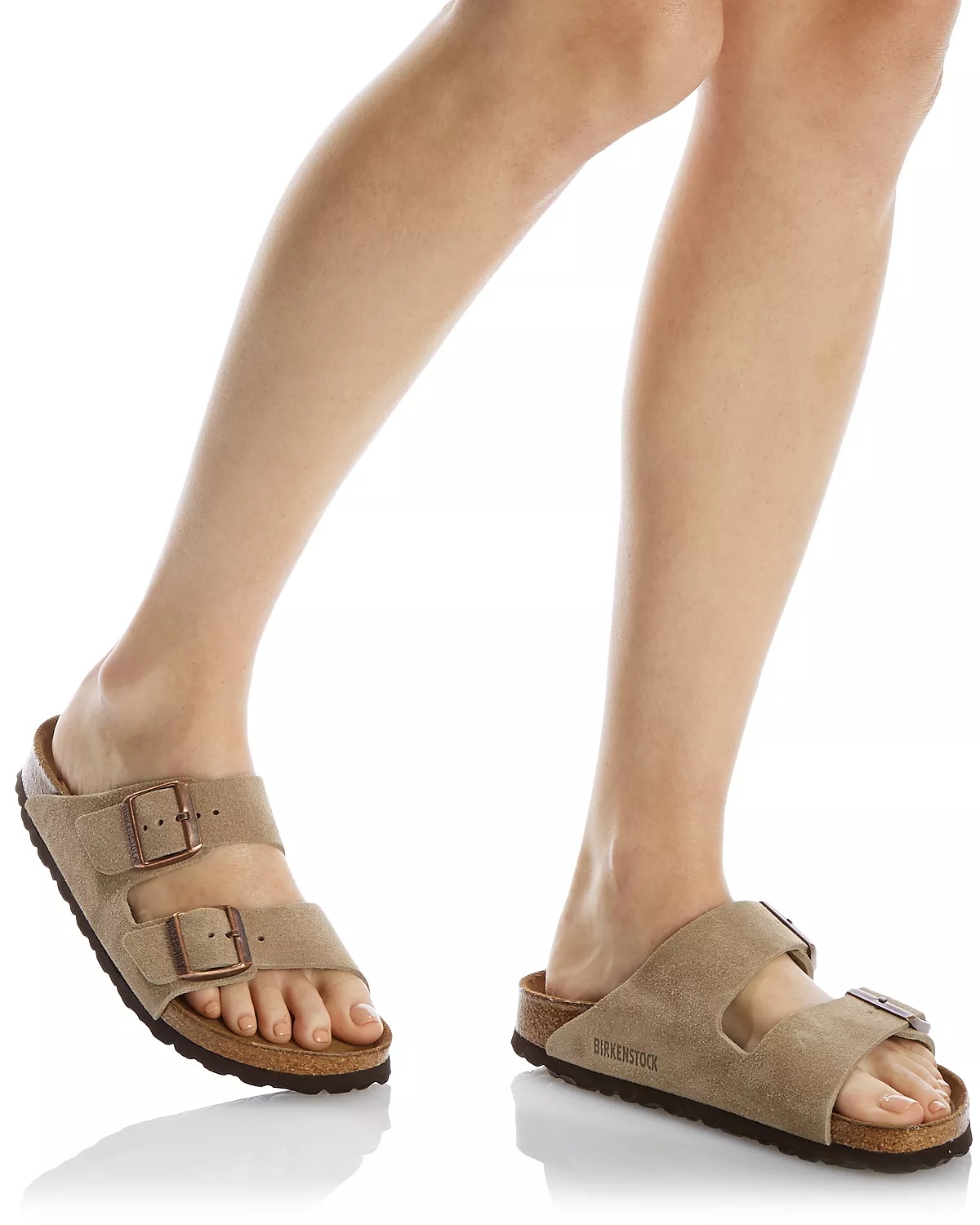 Women's Arizona Soft Footbed Slide Sandals - 3