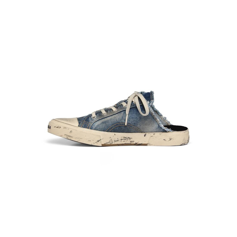BALENCIAGA Men's Paris Mule  in Blue outlook