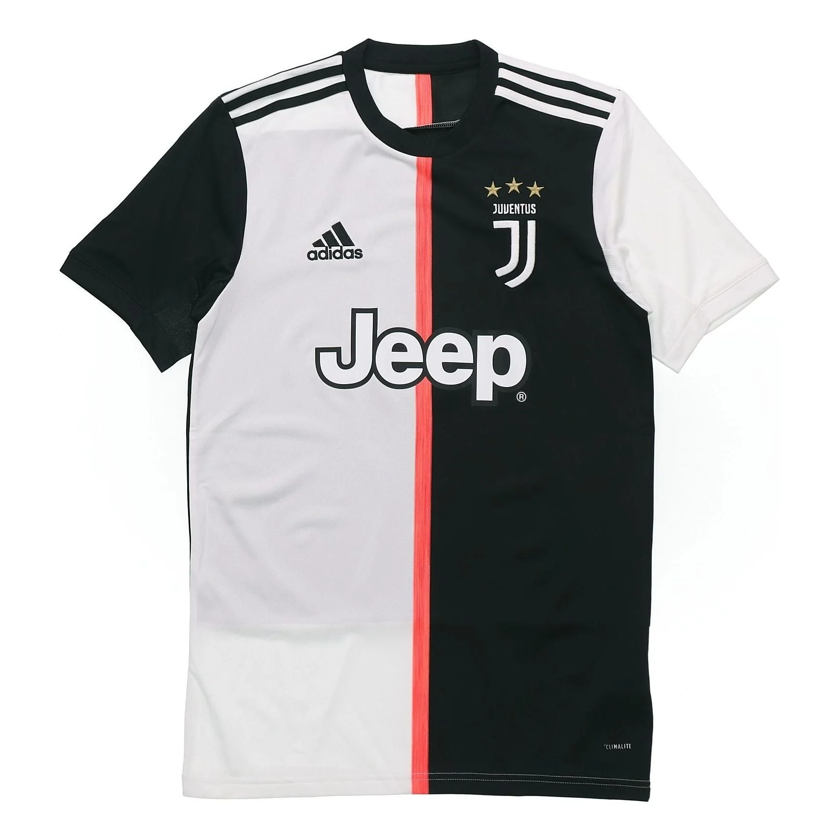 adidas Juve H Jsy Juventus Home Sports Soccer/Football tournament Jersey Short Sleeve Colorblock DW5 - 1