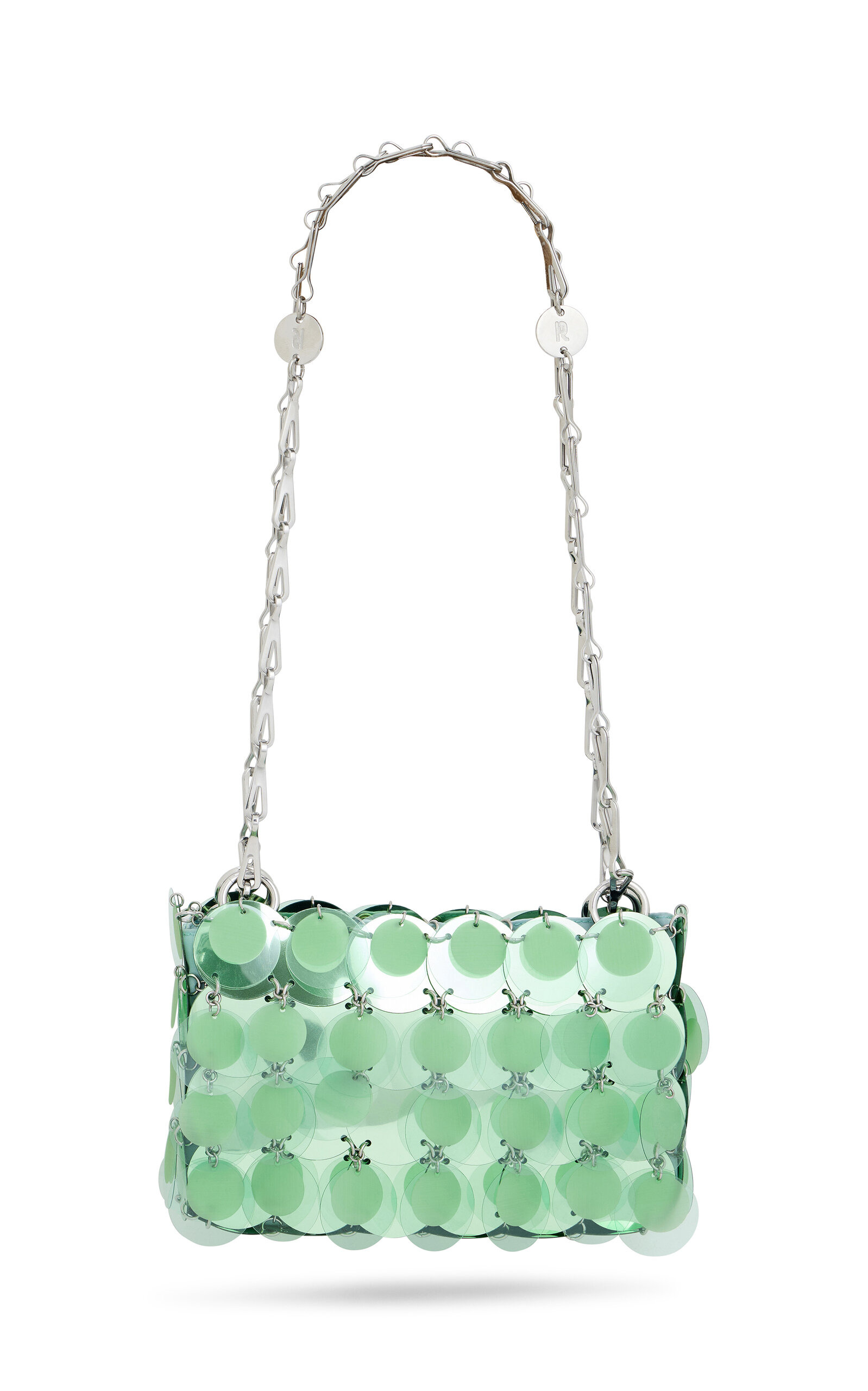 Layered Paillette Shoulder Bag green - 1